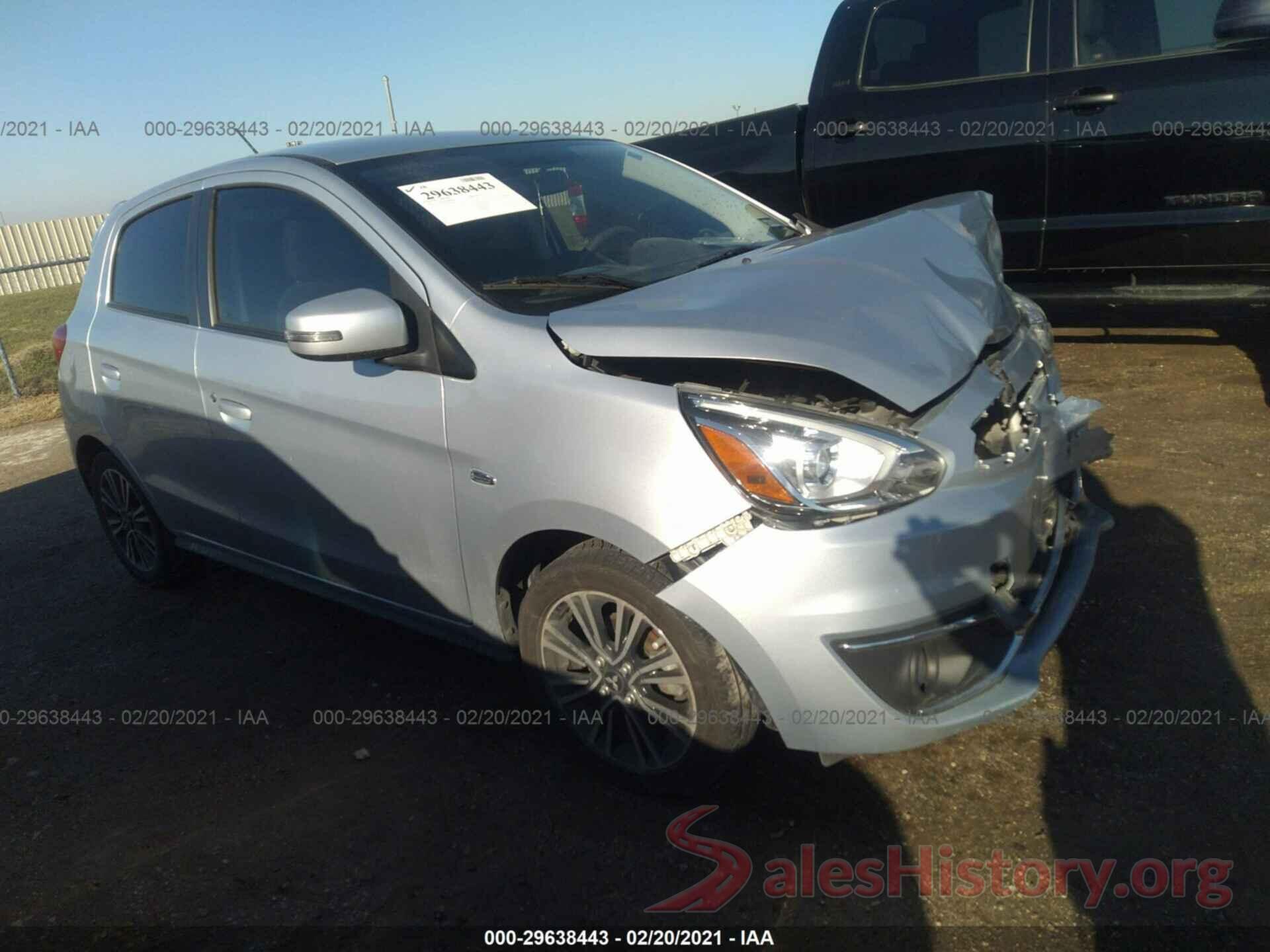 ML32A5HJ1JH009196 2018 MITSUBISHI MIRAGE