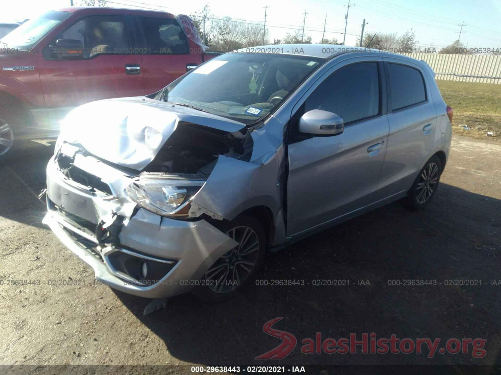 ML32A5HJ1JH009196 2018 MITSUBISHI MIRAGE