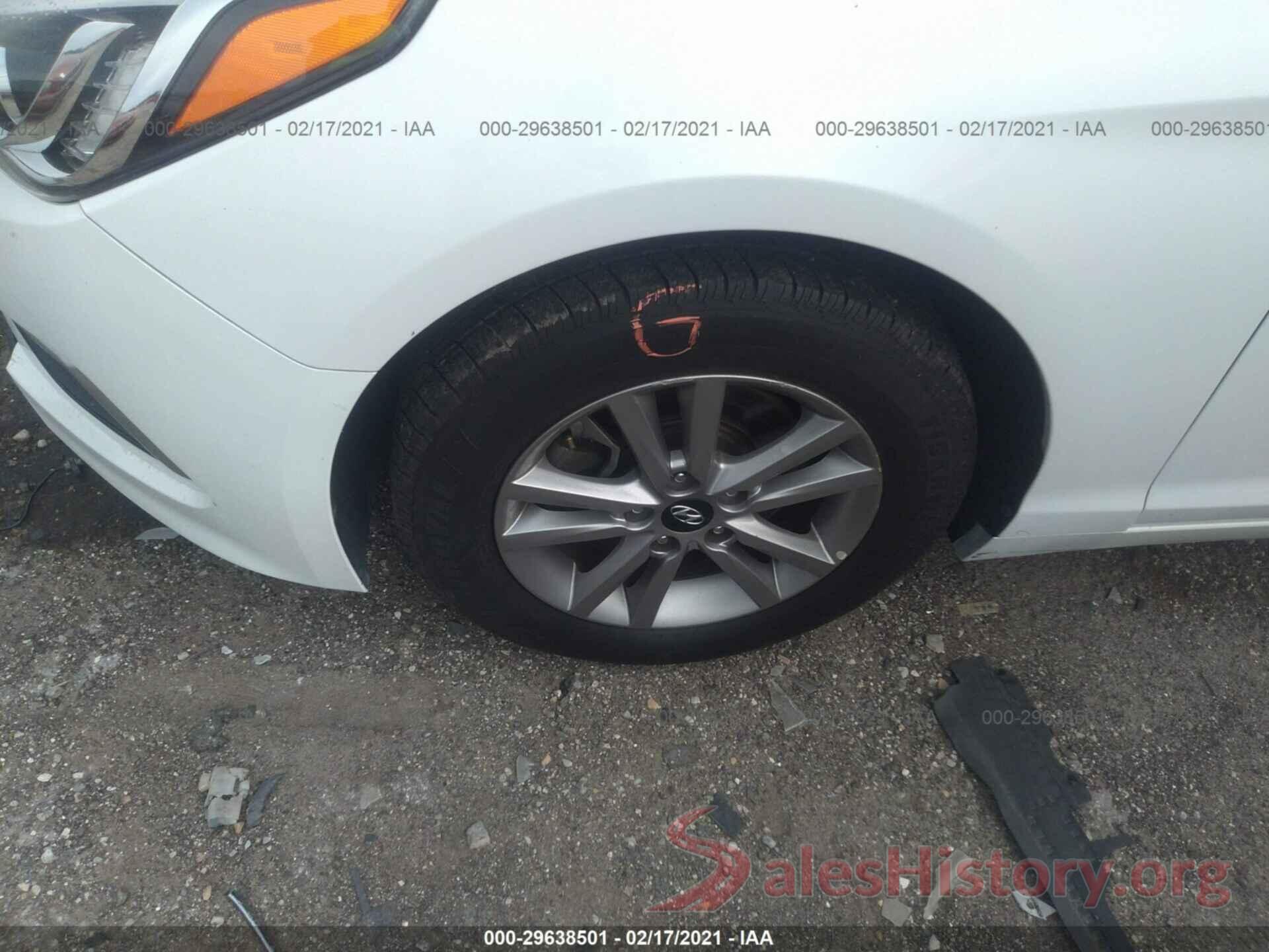 5NPE24AF8HH469135 2017 HYUNDAI SONATA