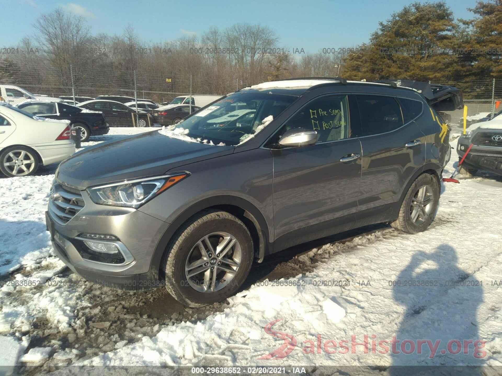 5NMZUDLB3JH100868 2018 HYUNDAI SANTA FE SPORT