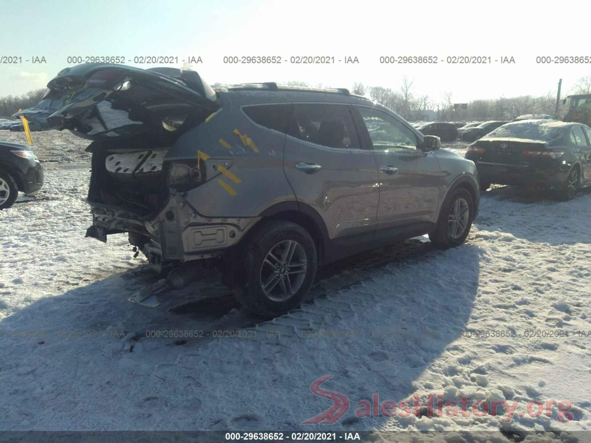 5NMZUDLB3JH100868 2018 HYUNDAI SANTA FE SPORT