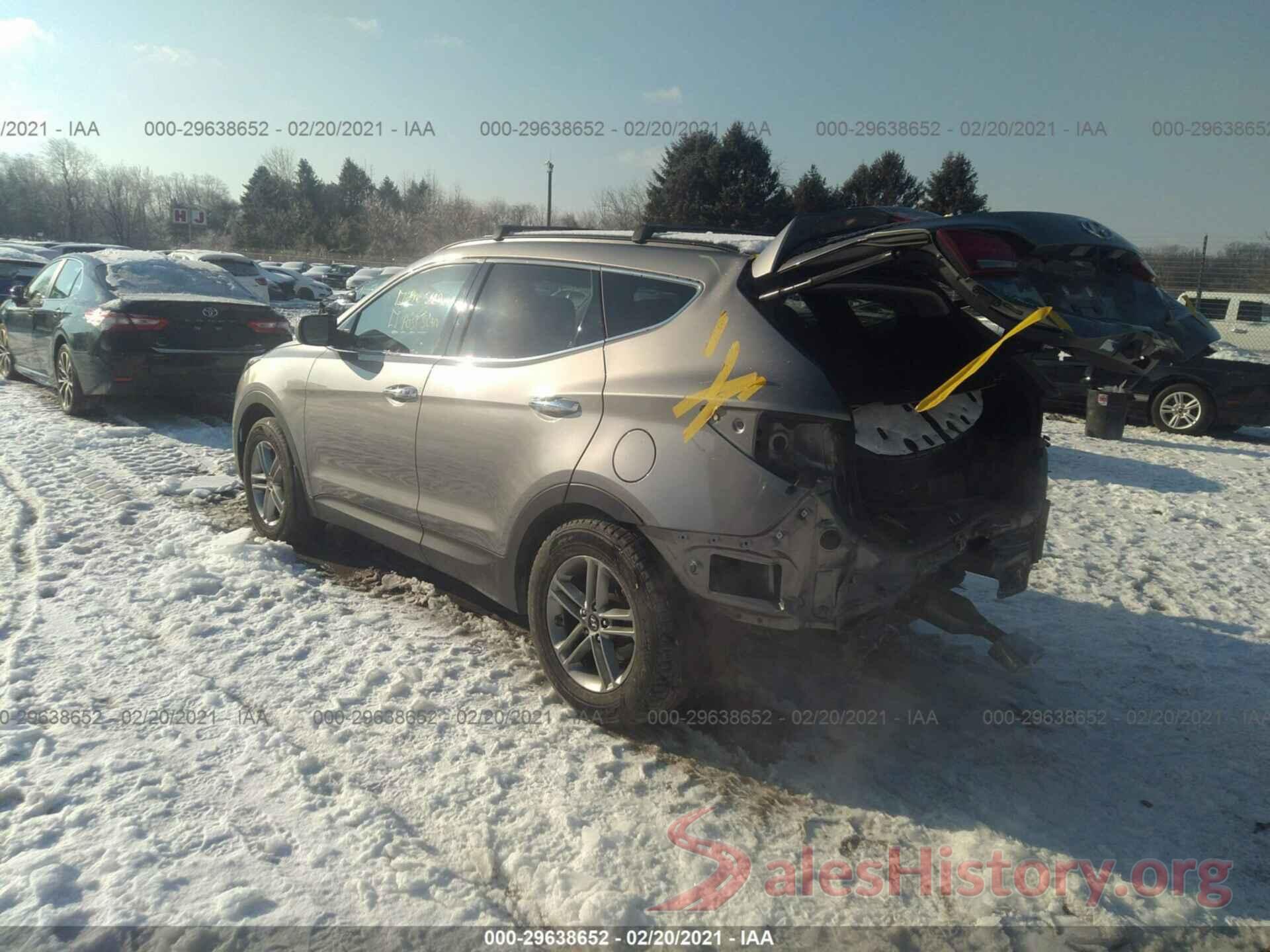 5NMZUDLB3JH100868 2018 HYUNDAI SANTA FE SPORT