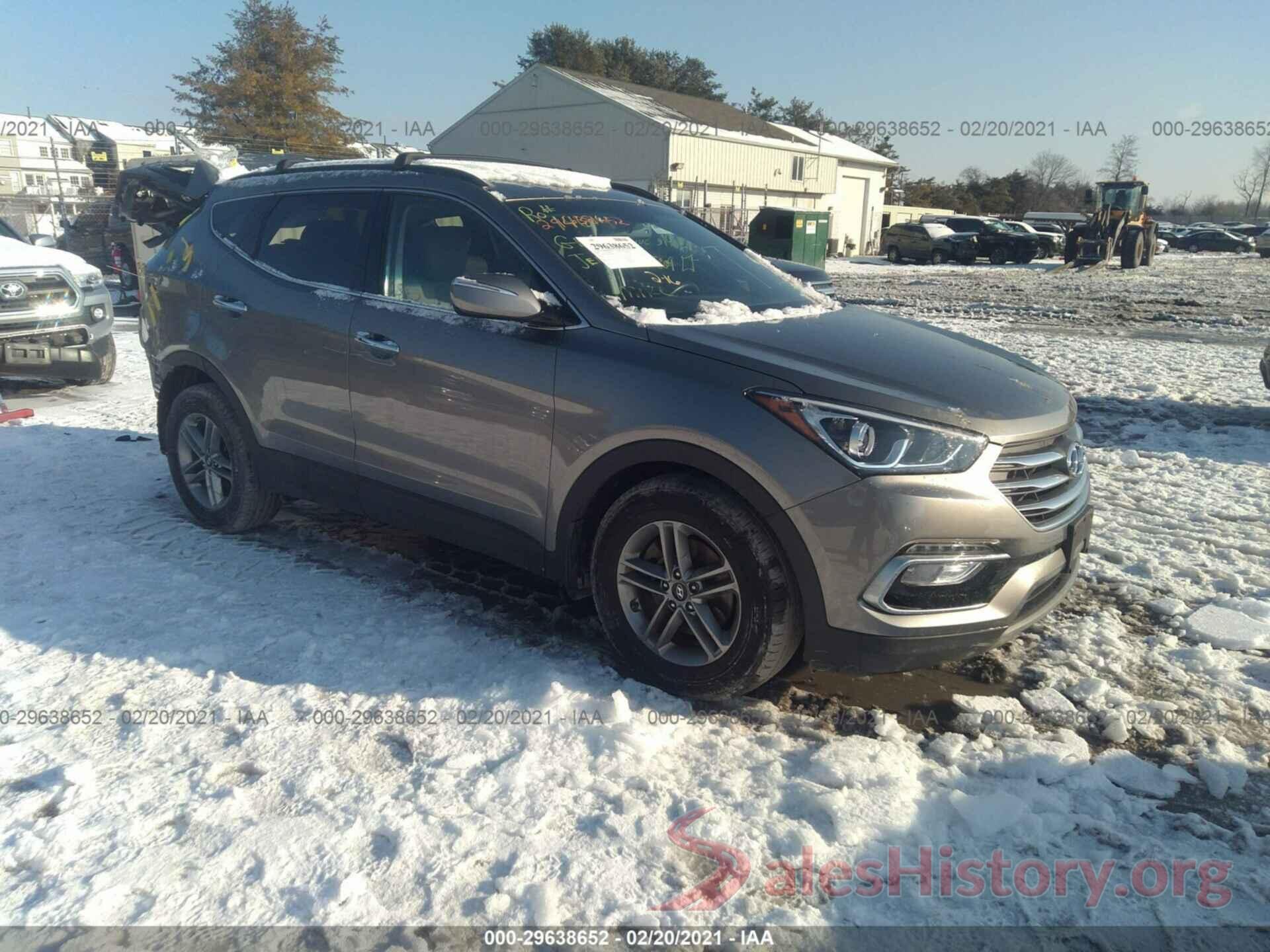 5NMZUDLB3JH100868 2018 HYUNDAI SANTA FE SPORT