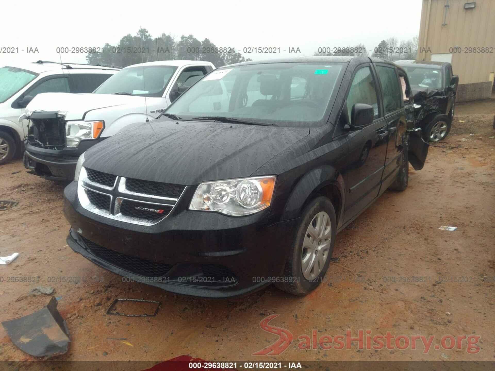 2C4RDGBGXGR218283 2016 DODGE GRAND CARAVAN