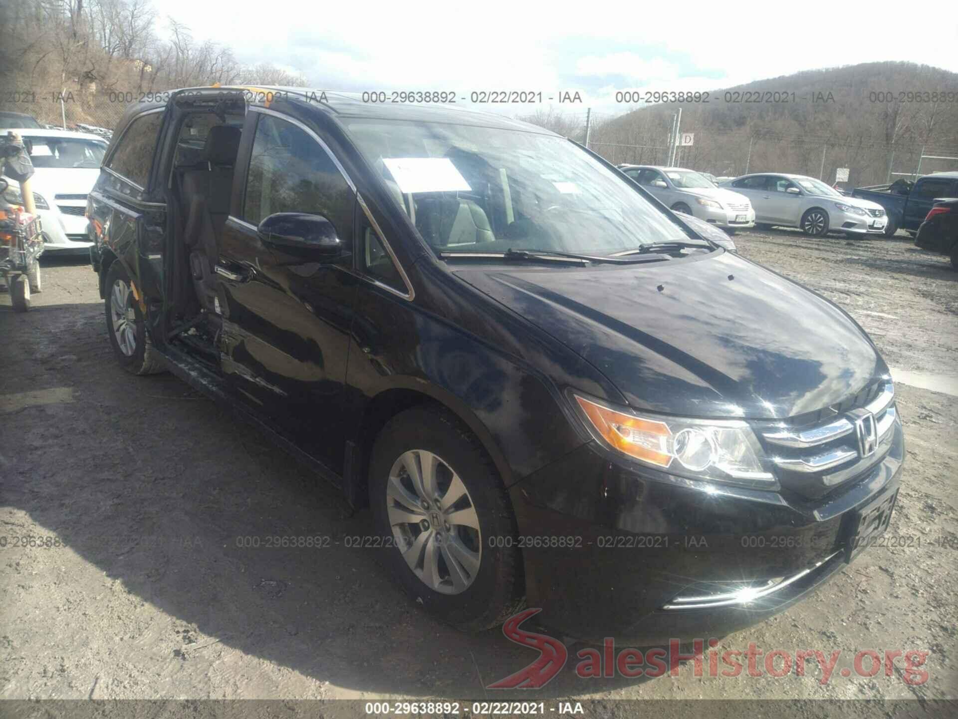 5FNRL5H66GB003873 2016 HONDA ODYSSEY