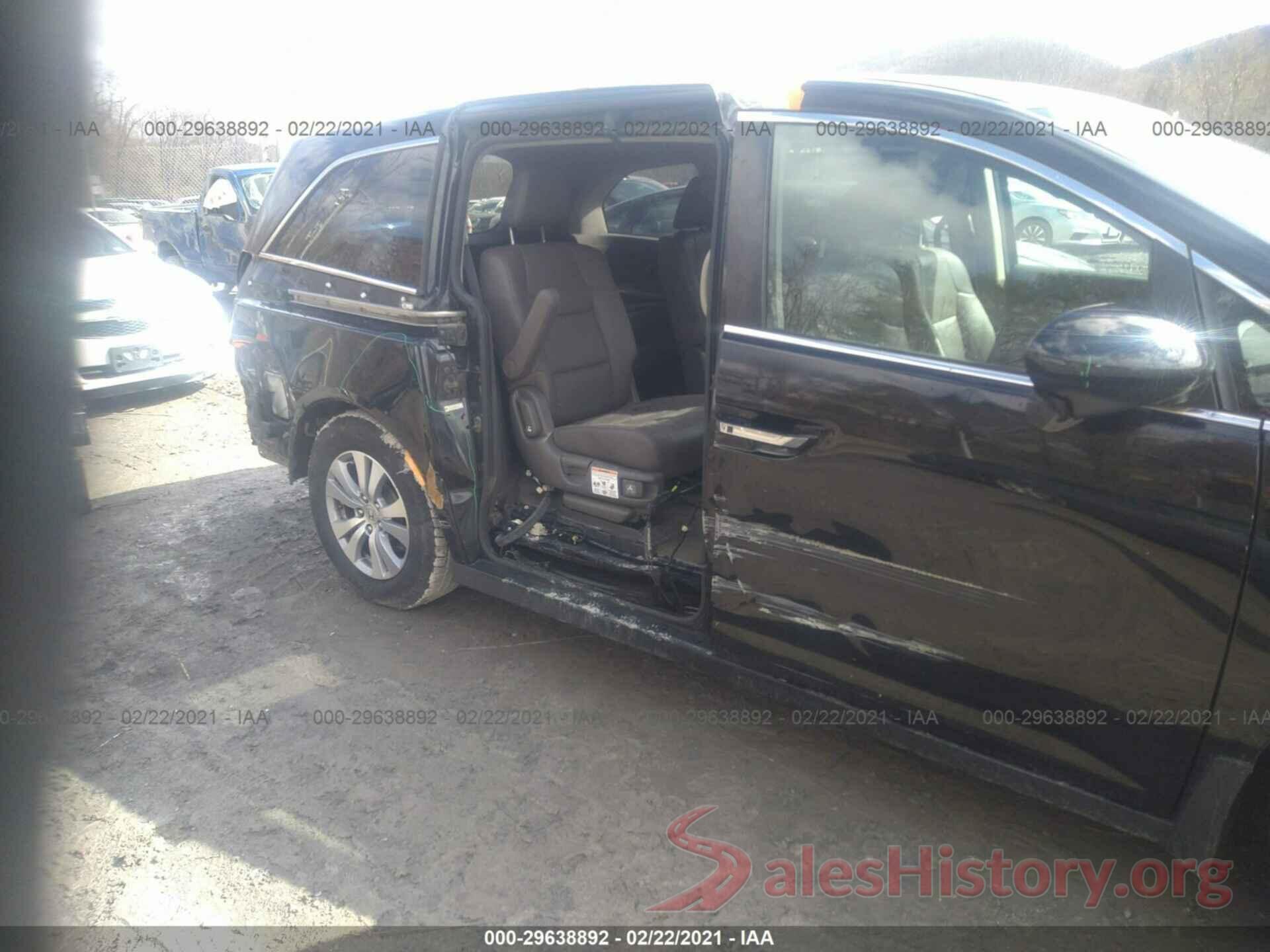 5FNRL5H66GB003873 2016 HONDA ODYSSEY