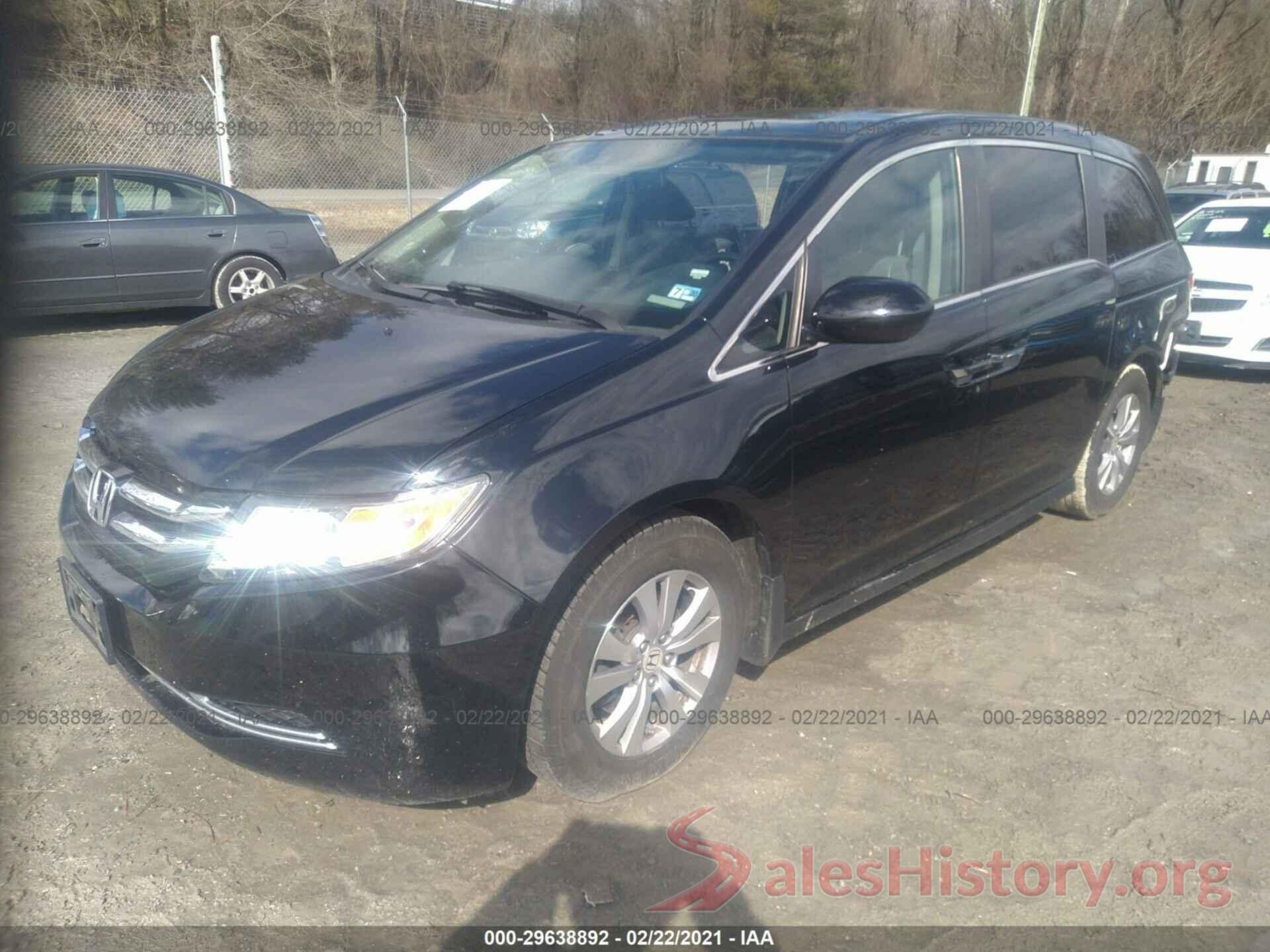 5FNRL5H66GB003873 2016 HONDA ODYSSEY