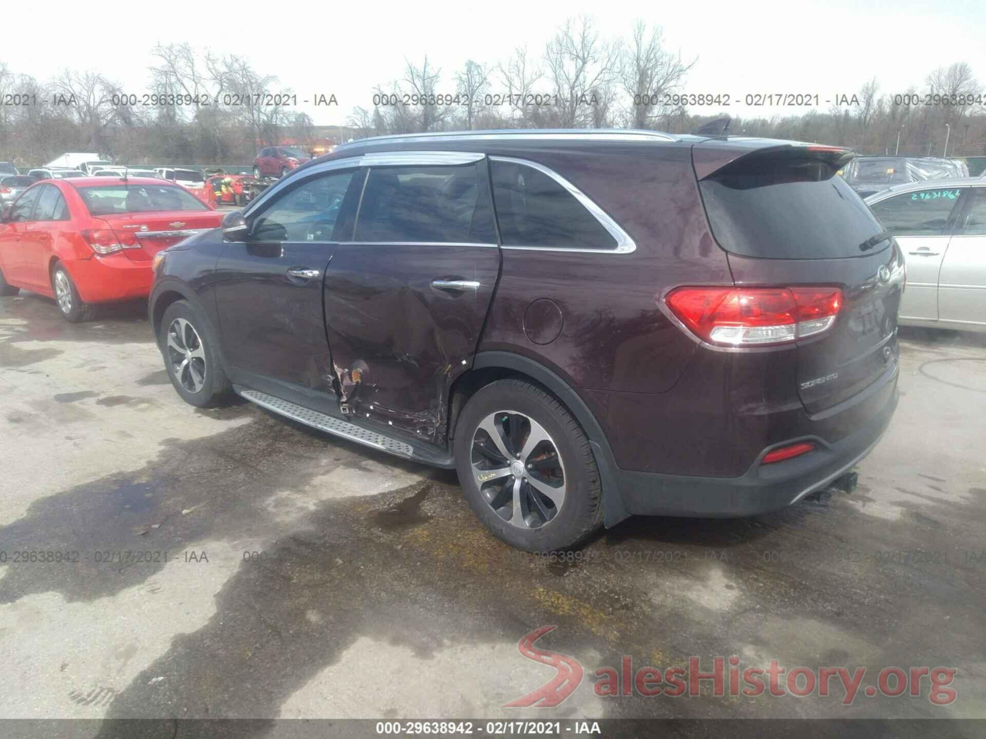 5XYPH4A58GG045023 2016 KIA SORENTO