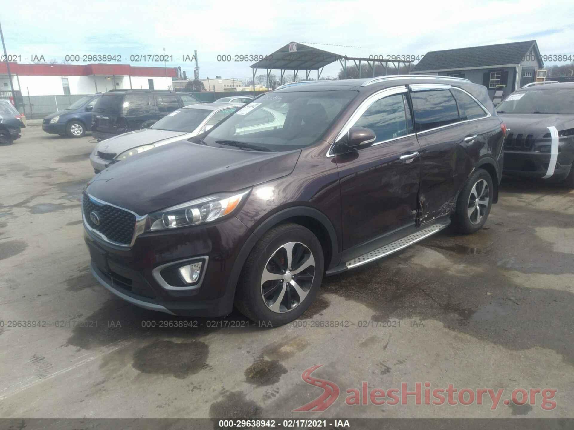 5XYPH4A58GG045023 2016 KIA SORENTO