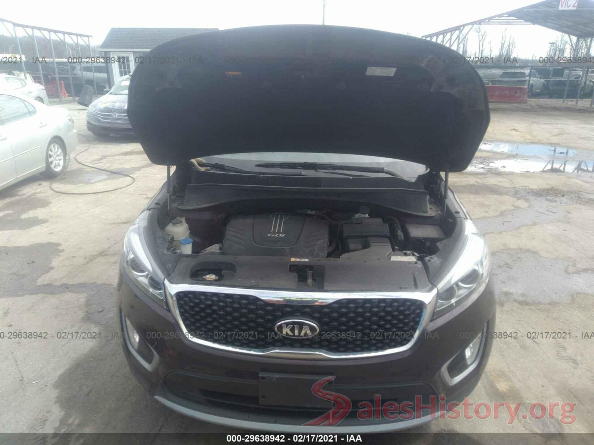 5XYPH4A58GG045023 2016 KIA SORENTO