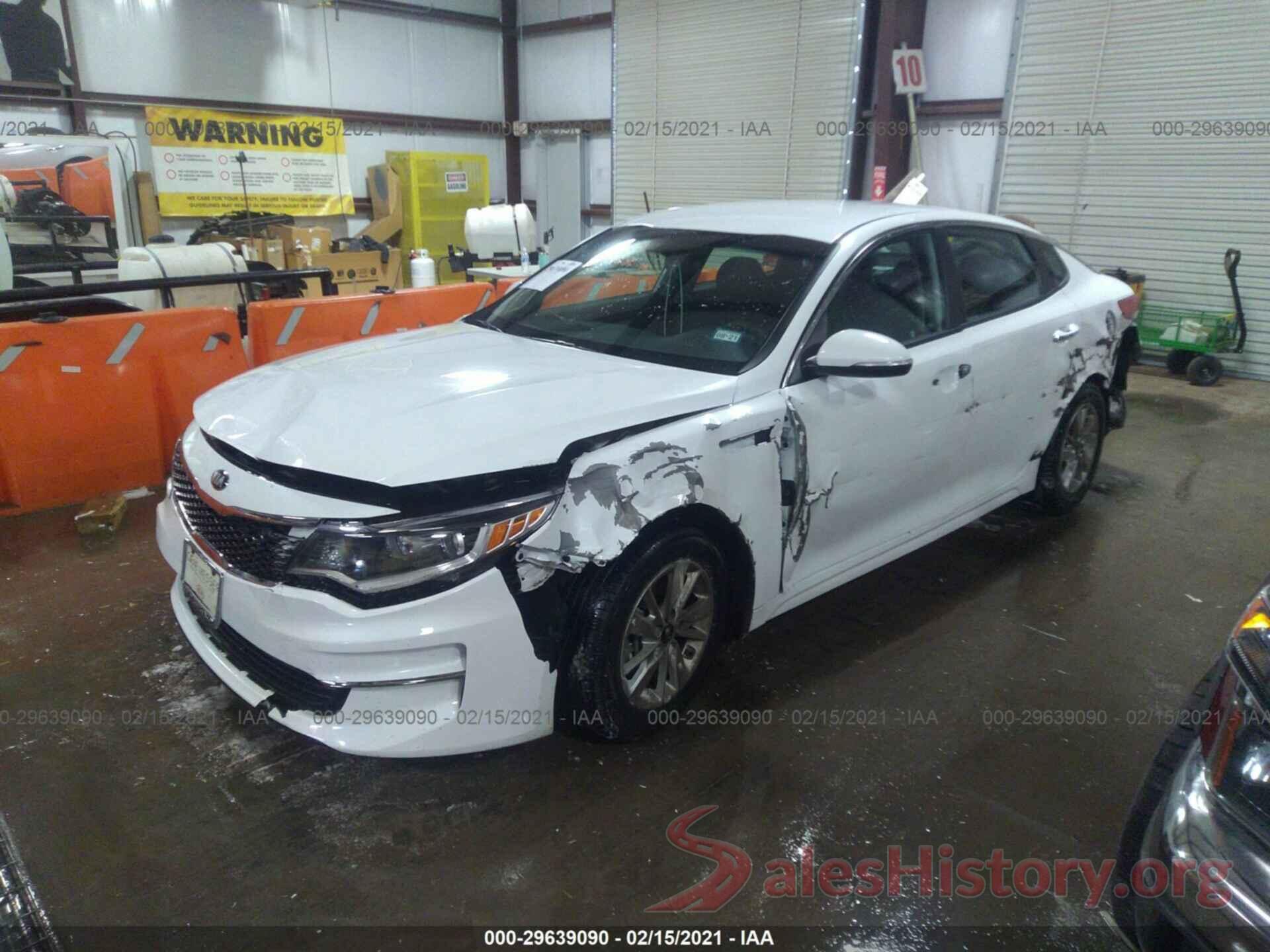 5XXGT4L31GG057691 2016 KIA OPTIMA