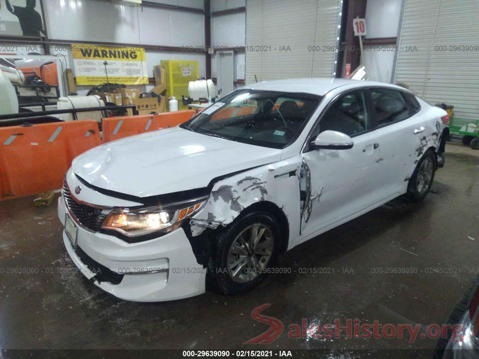 5XXGT4L31GG057691 2016 KIA OPTIMA