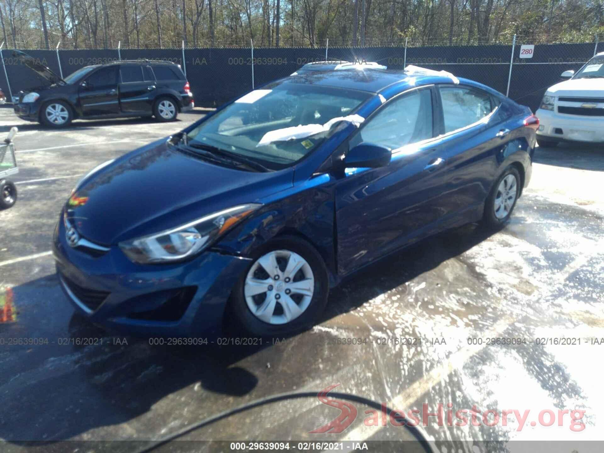 5NPDH4AE2GH781290 2016 HYUNDAI ELANTRA