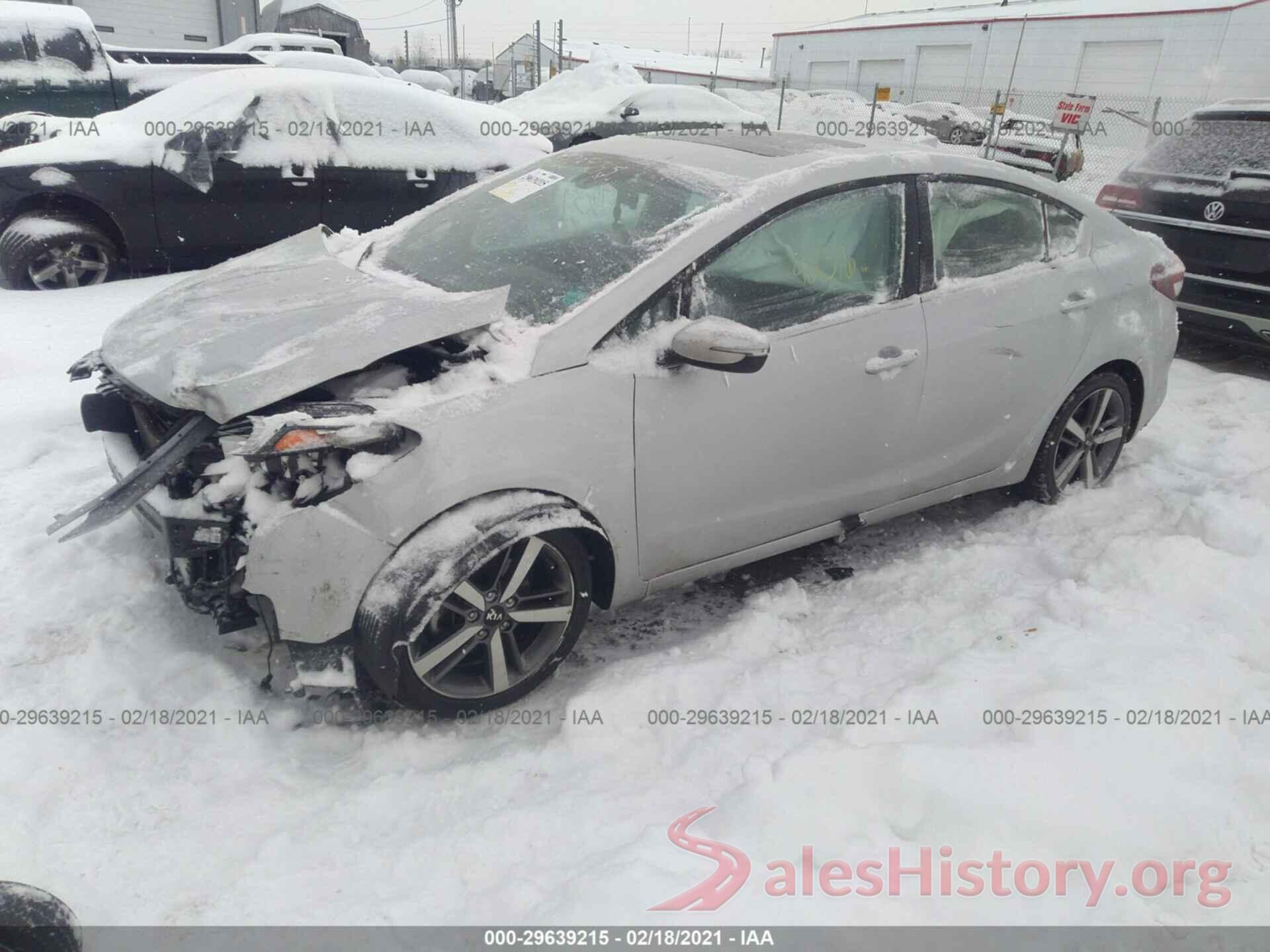 3KPFN4A85HE003843 2017 KIA FORTE