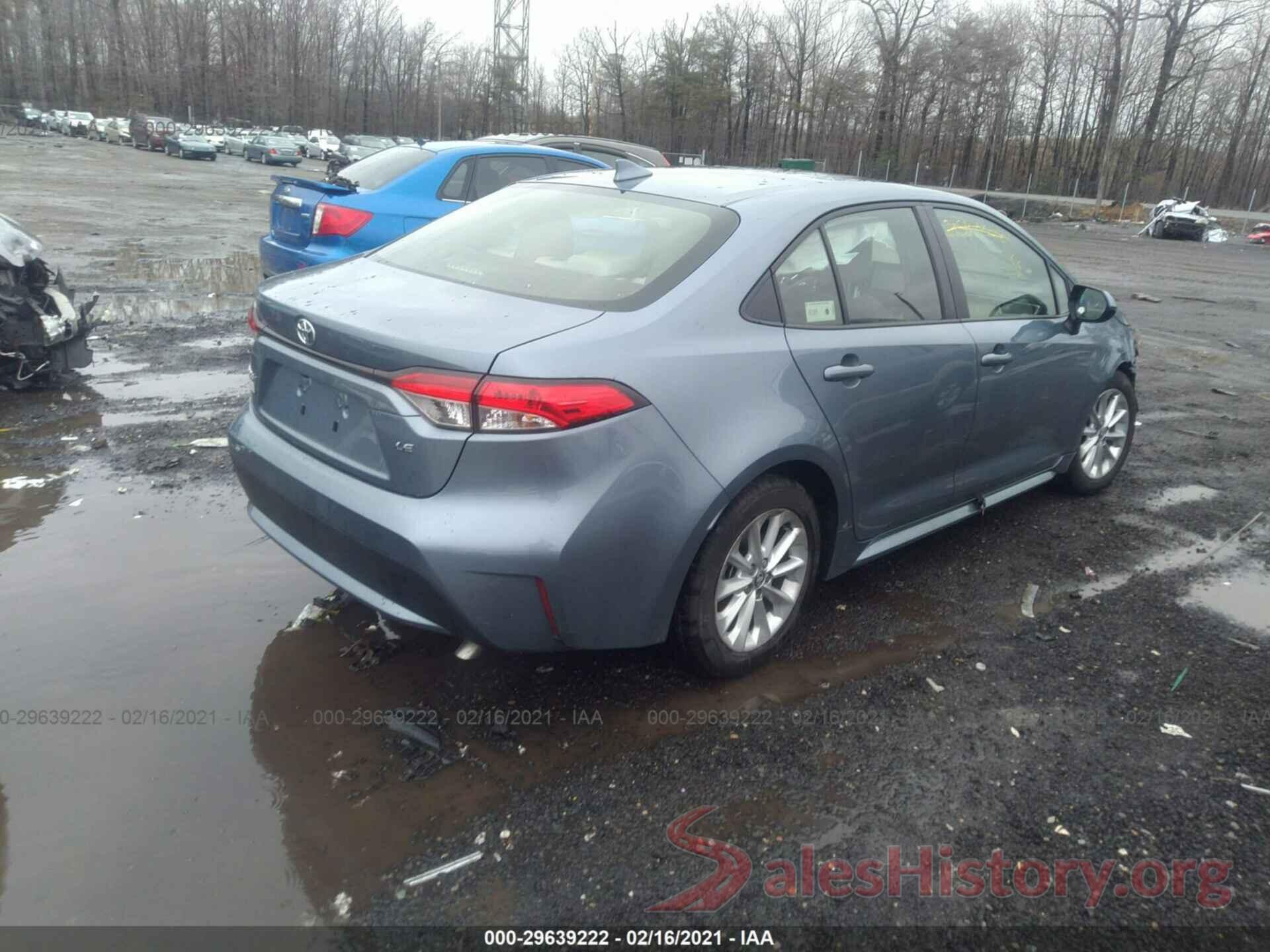 JTDVPMAE9MJ128210 2021 TOYOTA COROLLA