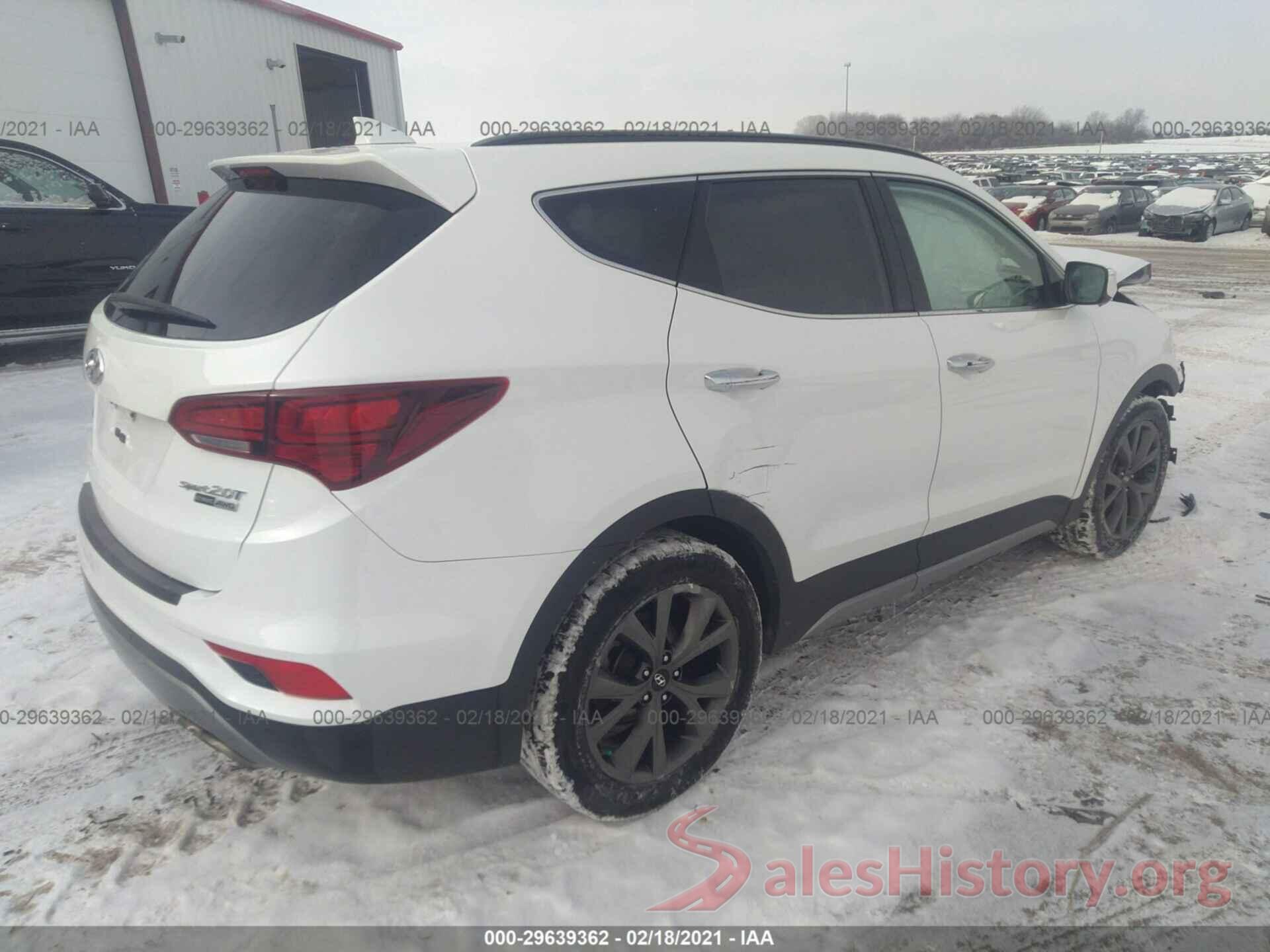 5XYZWDLA0HG479379 2017 HYUNDAI SANTA FE SPORT