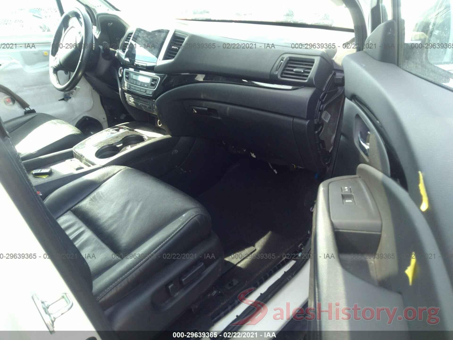 5FNYF6H04GB109159 2016 HONDA PILOT