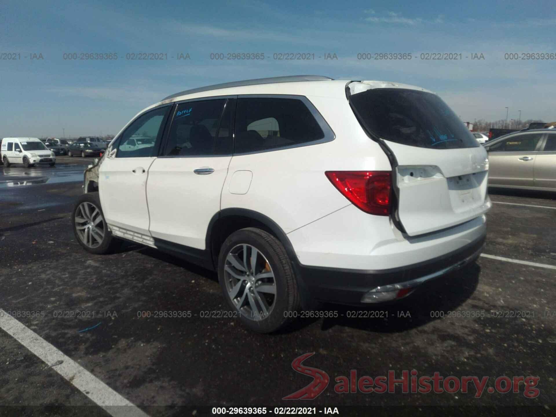 5FNYF6H04GB109159 2016 HONDA PILOT