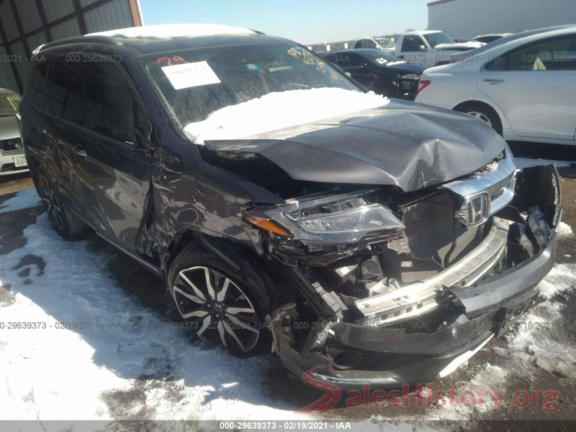 5FNYF5H91KB006525 2019 HONDA PILOT