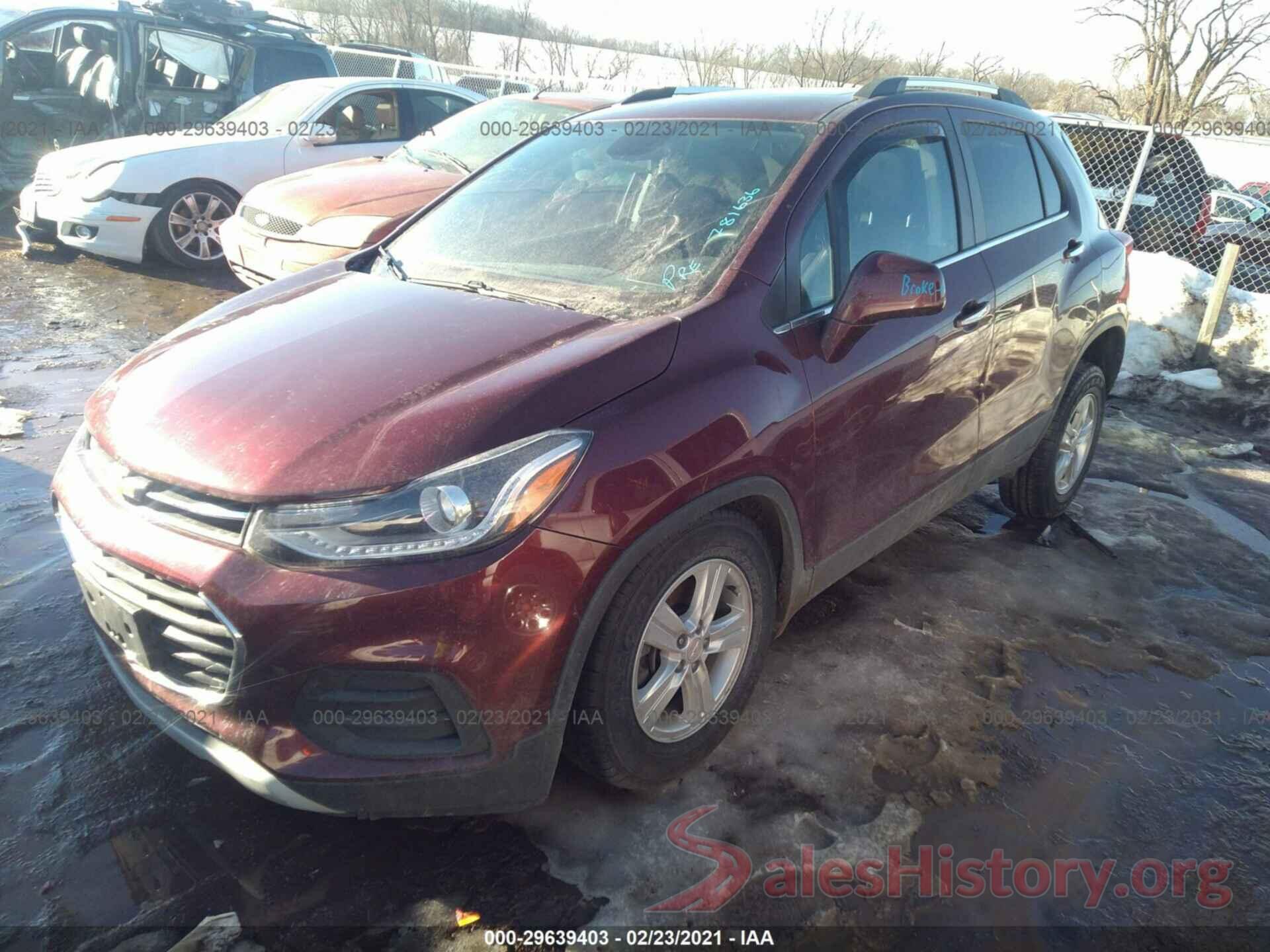 3GNCJLSB0HL195226 2017 CHEVROLET TRAX