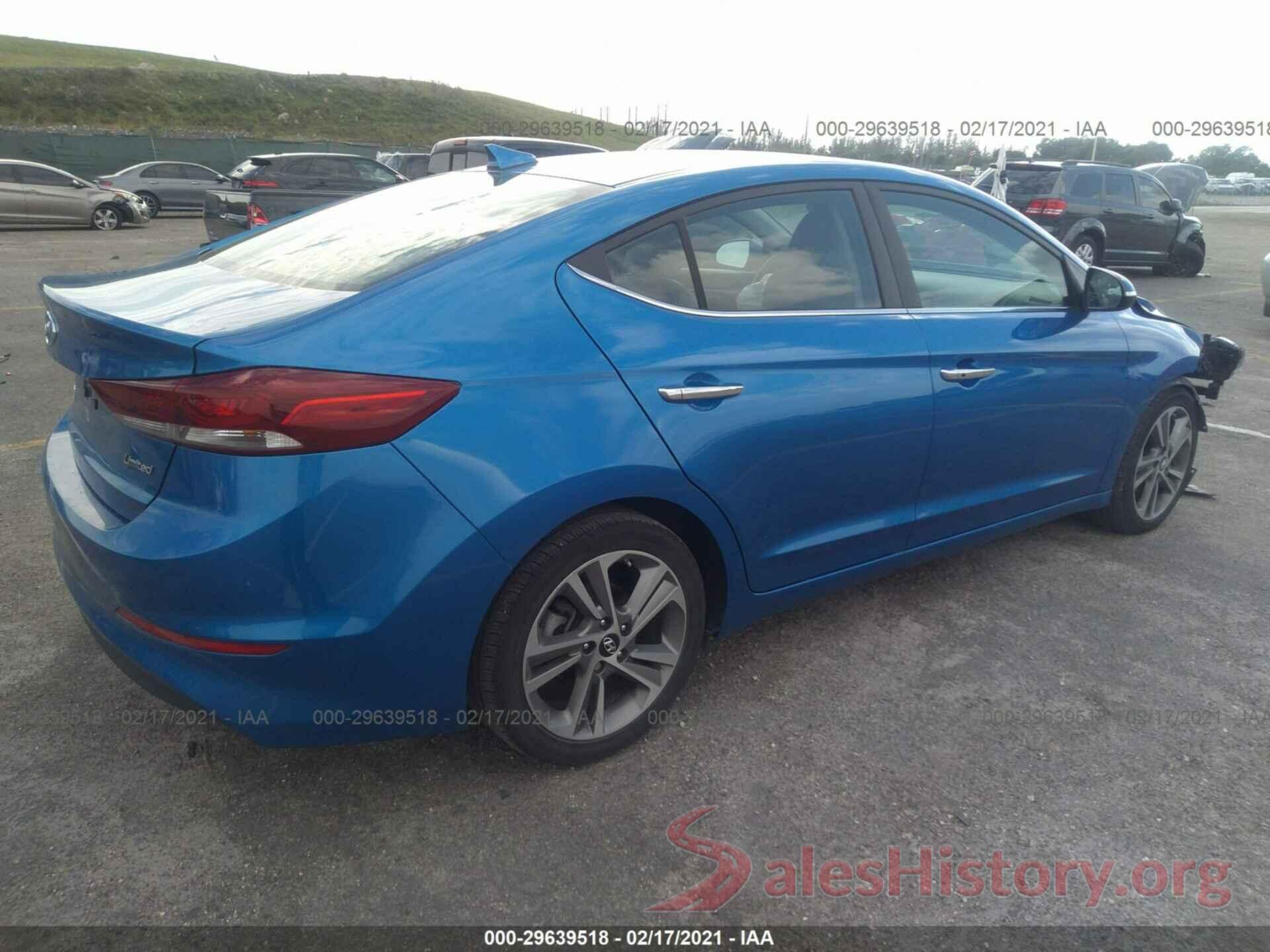 5NPD84LF3HH062105 2017 HYUNDAI ELANTRA