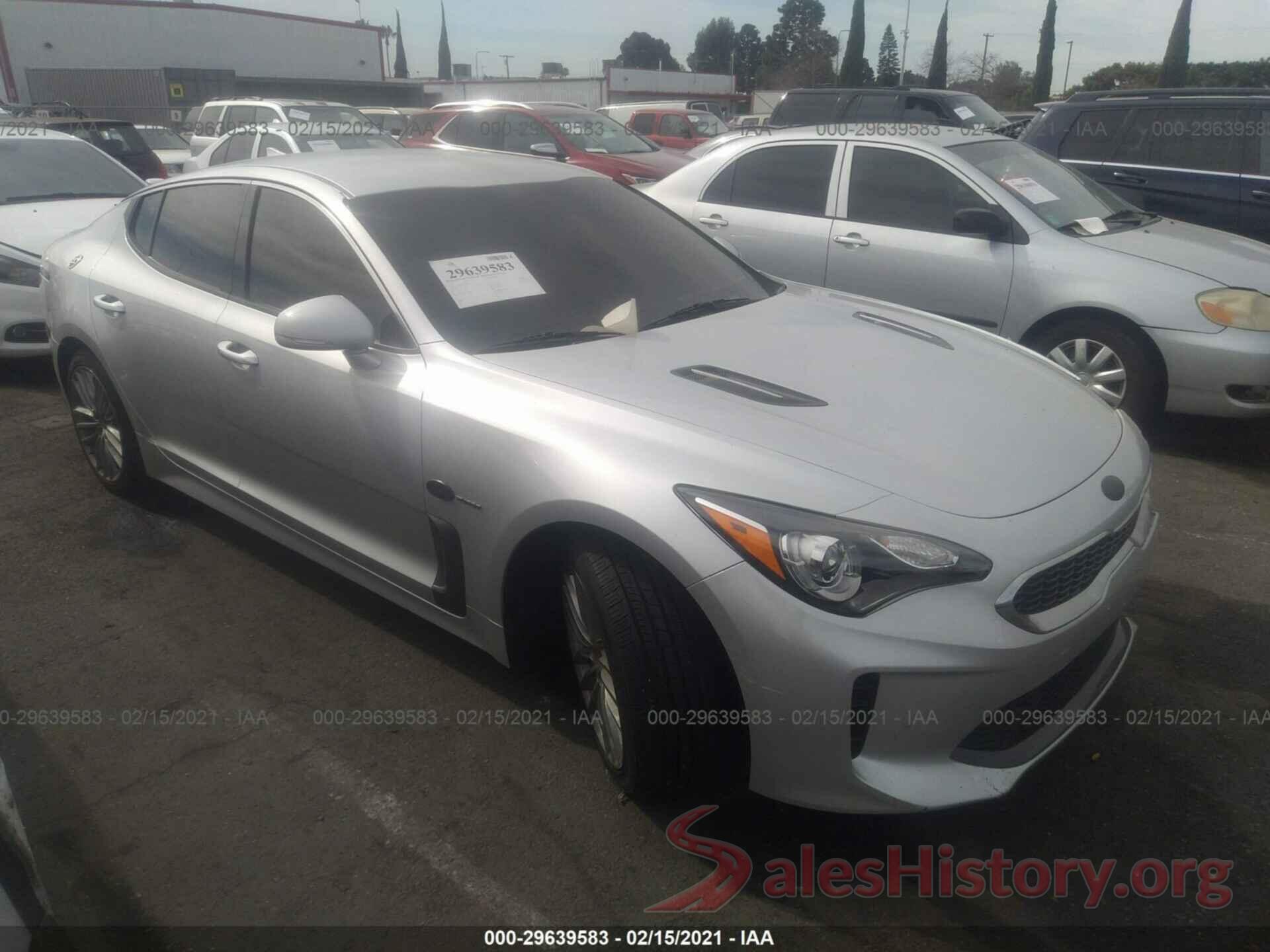 KNAE15LA7J6034744 2018 KIA STINGER