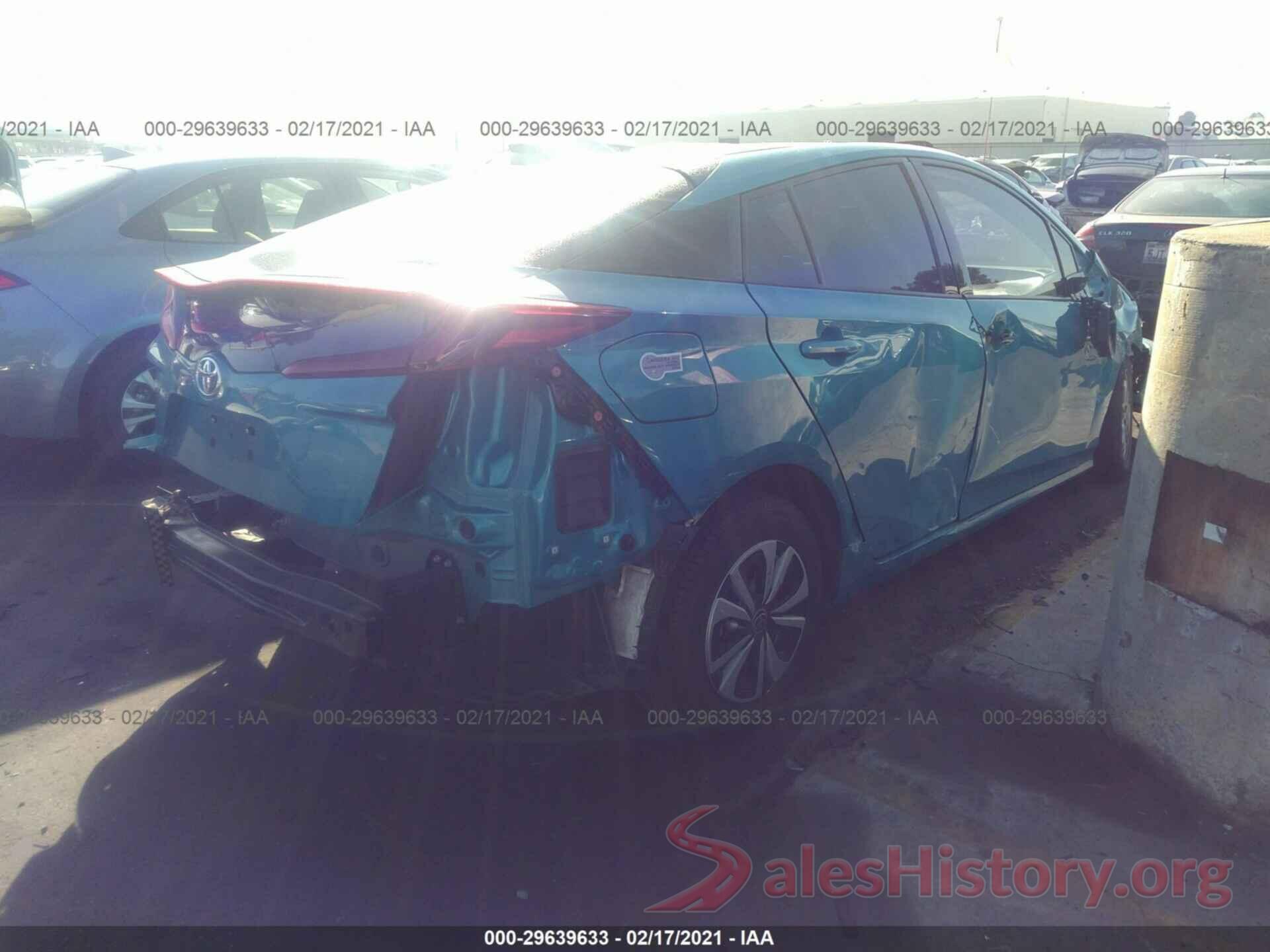 JTDKARFP4J3084256 2018 TOYOTA PRIUS PRIME