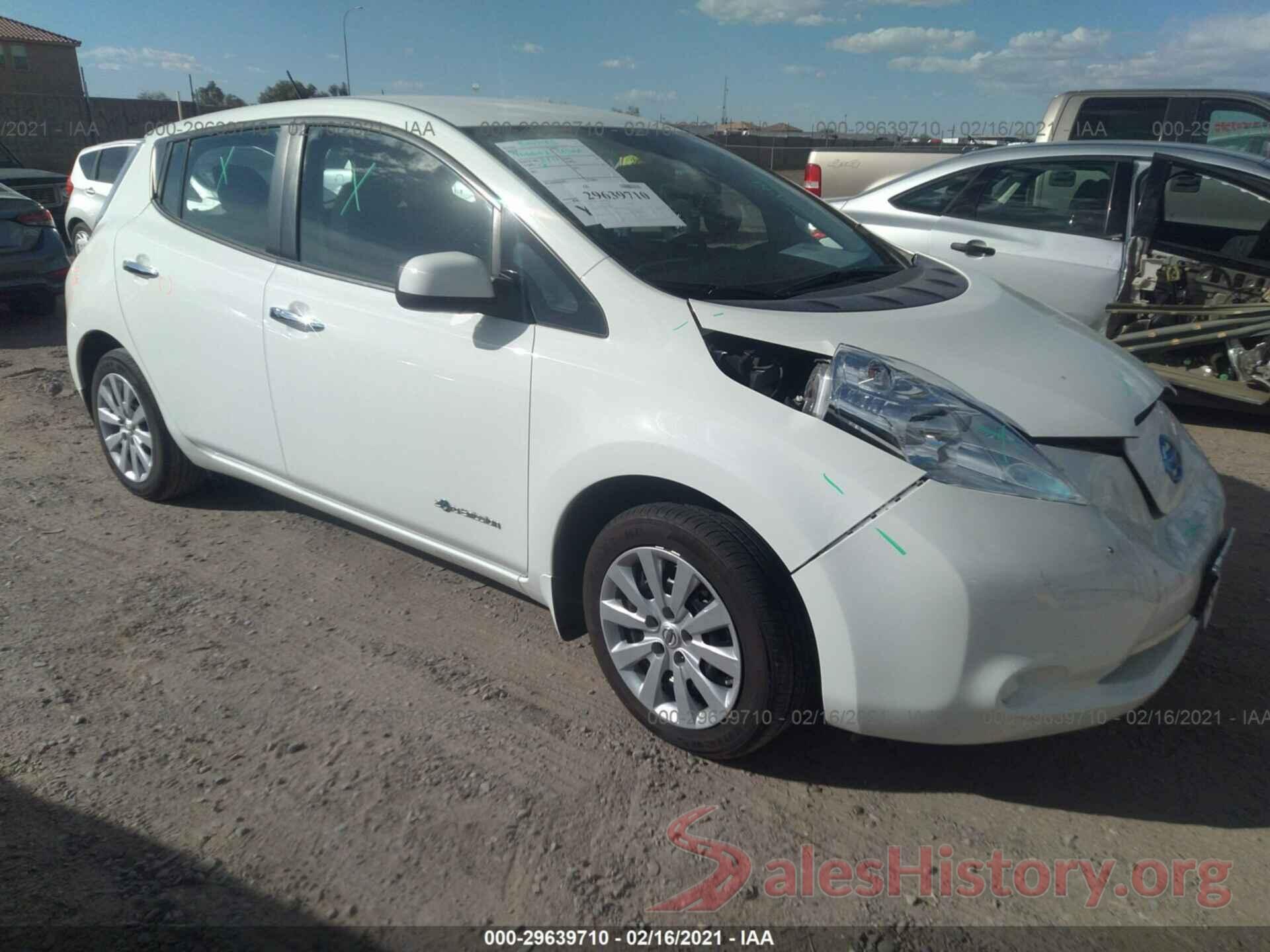 1N4BZ0CP1HC308642 2017 NISSAN LEAF