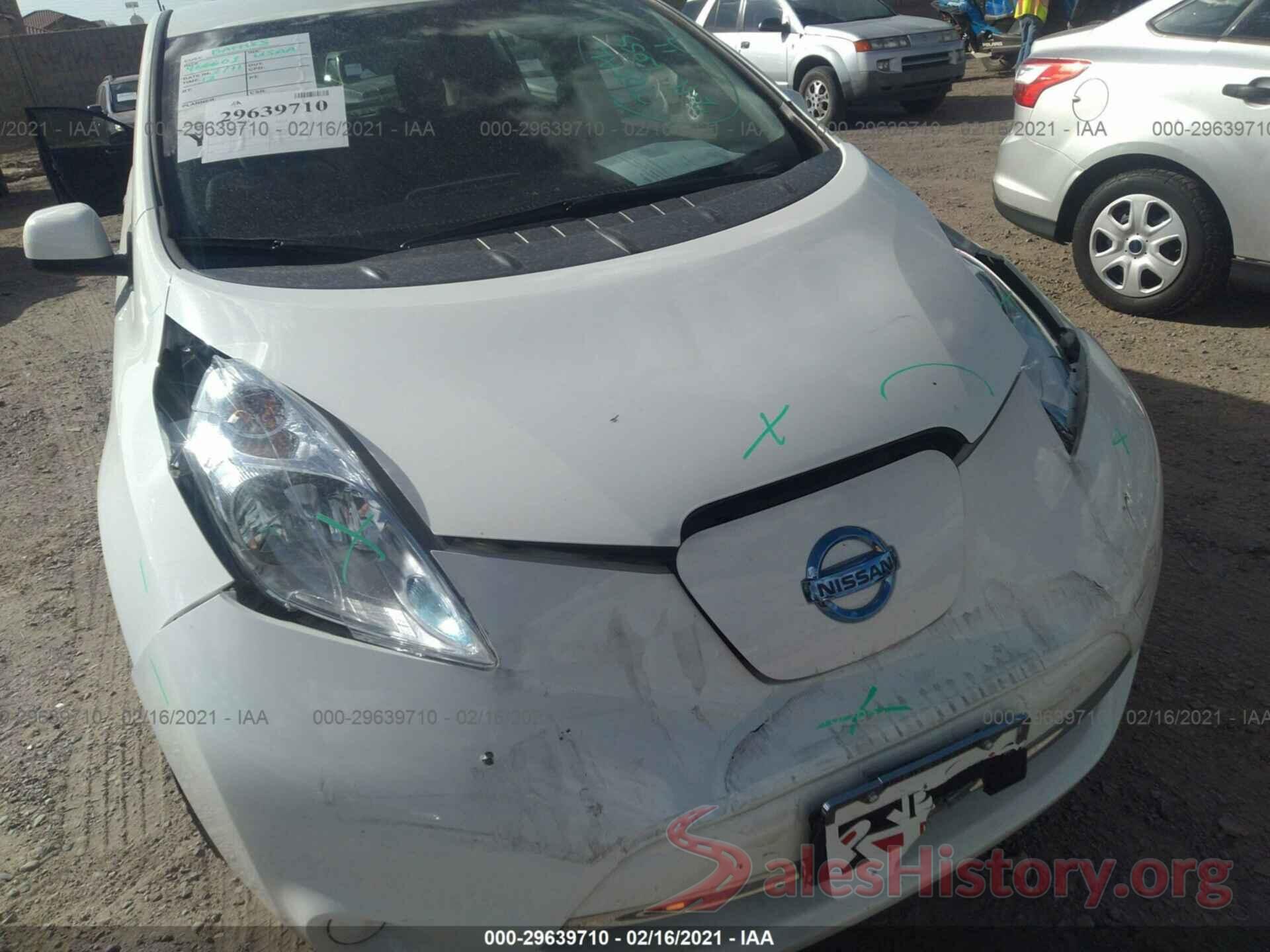 1N4BZ0CP1HC308642 2017 NISSAN LEAF