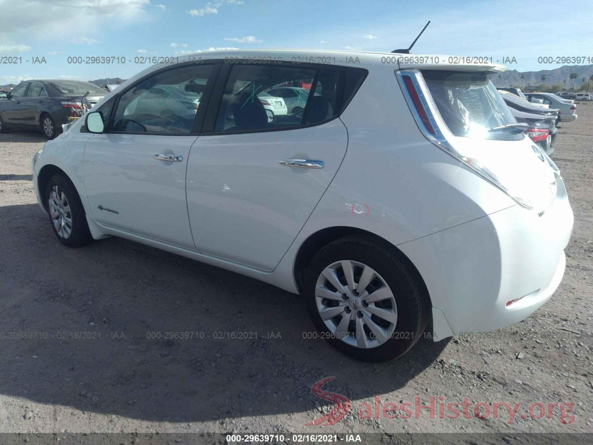 1N4BZ0CP1HC308642 2017 NISSAN LEAF