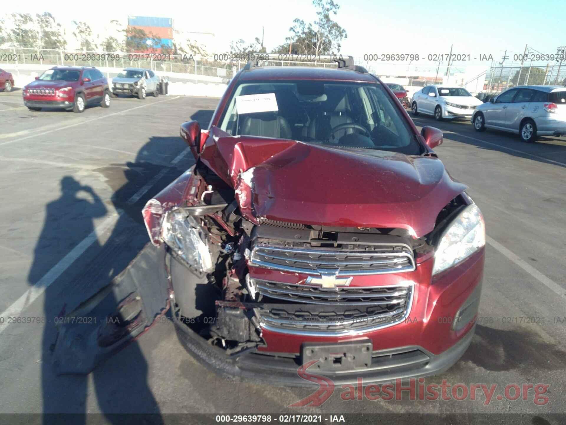 3GNCJLSB2GL240424 2016 CHEVROLET TRAX