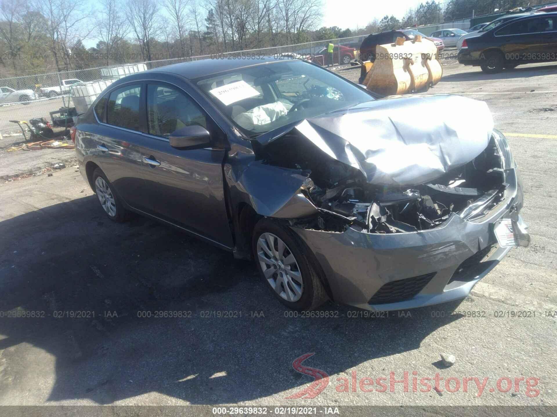 3N1AB7AP0KY443912 2019 NISSAN SENTRA