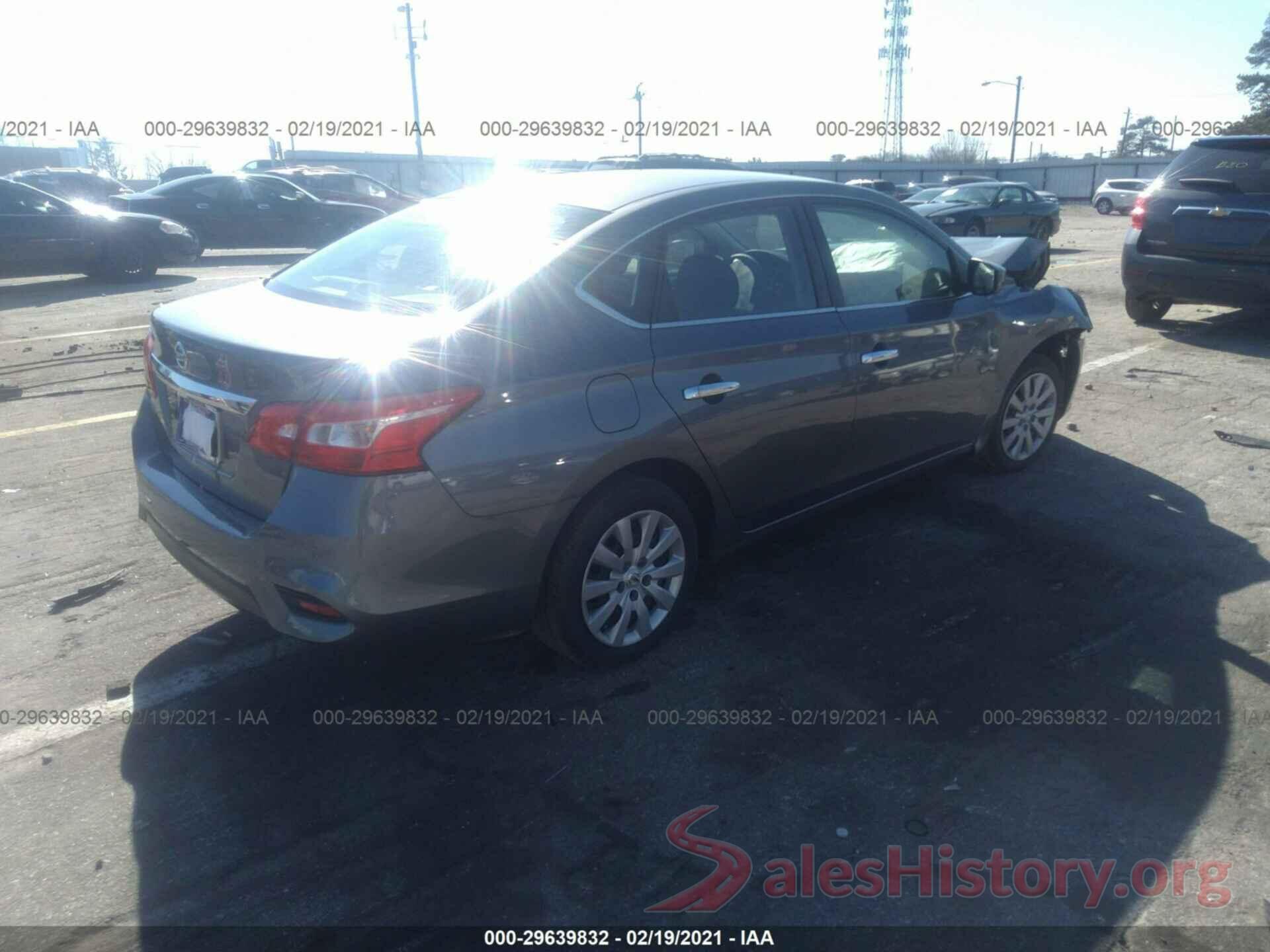 3N1AB7AP0KY443912 2019 NISSAN SENTRA