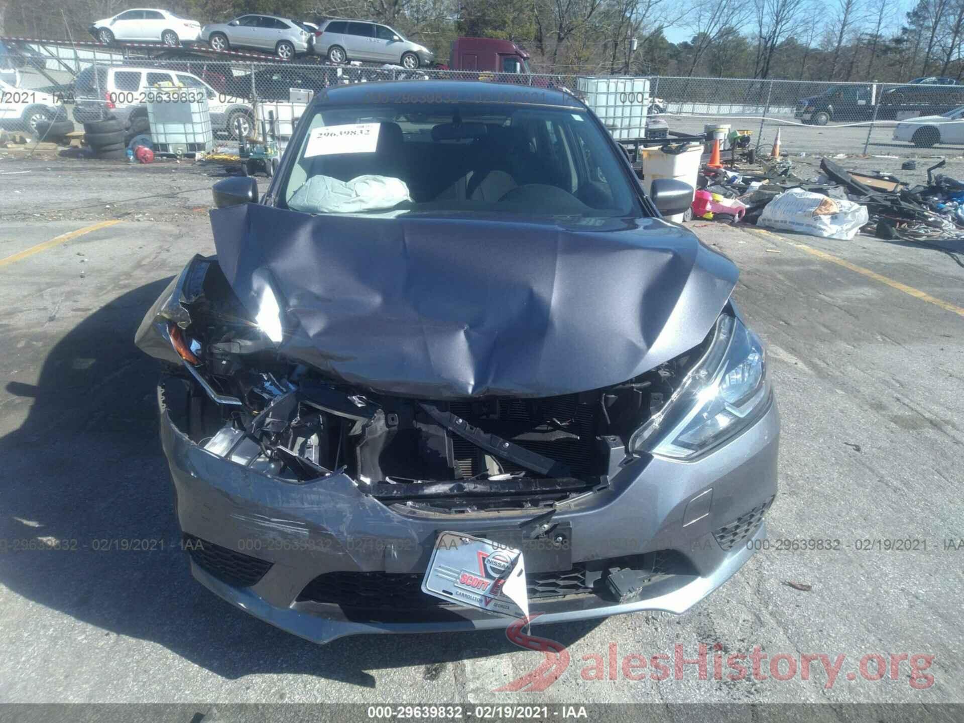 3N1AB7AP0KY443912 2019 NISSAN SENTRA