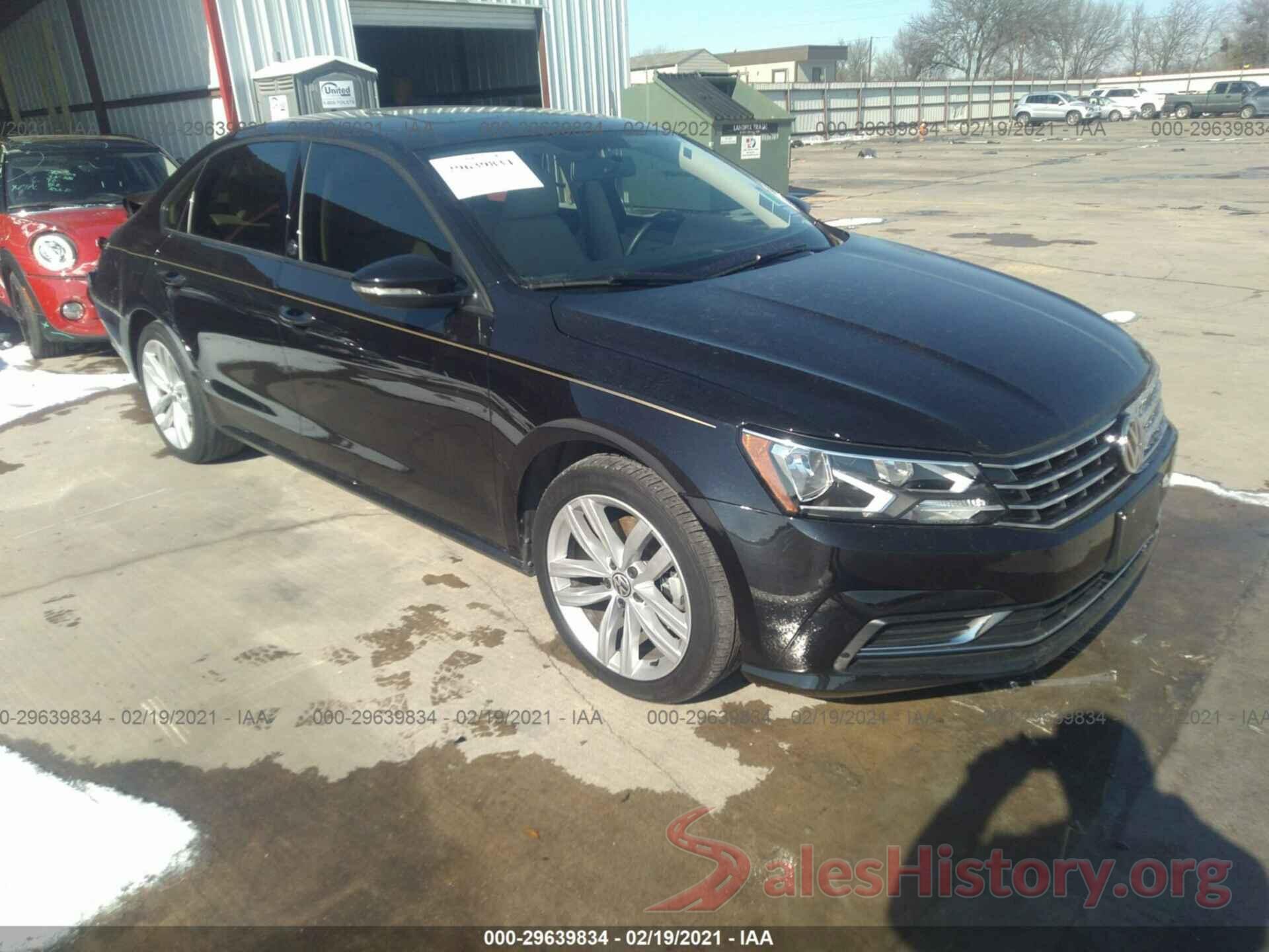 1VWLA7A33KC003677 2019 VOLKSWAGEN PASSAT