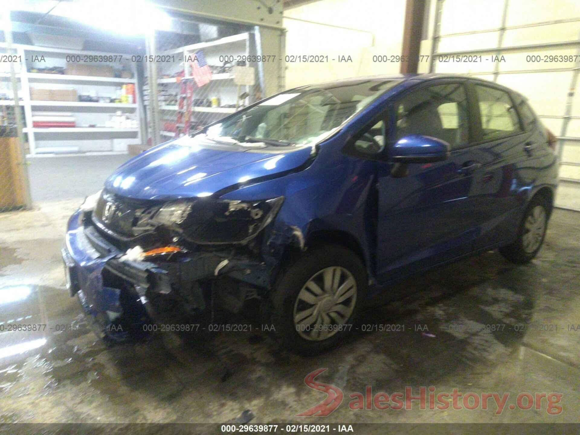 JHMGK5H5XGX015952 2016 HONDA FIT