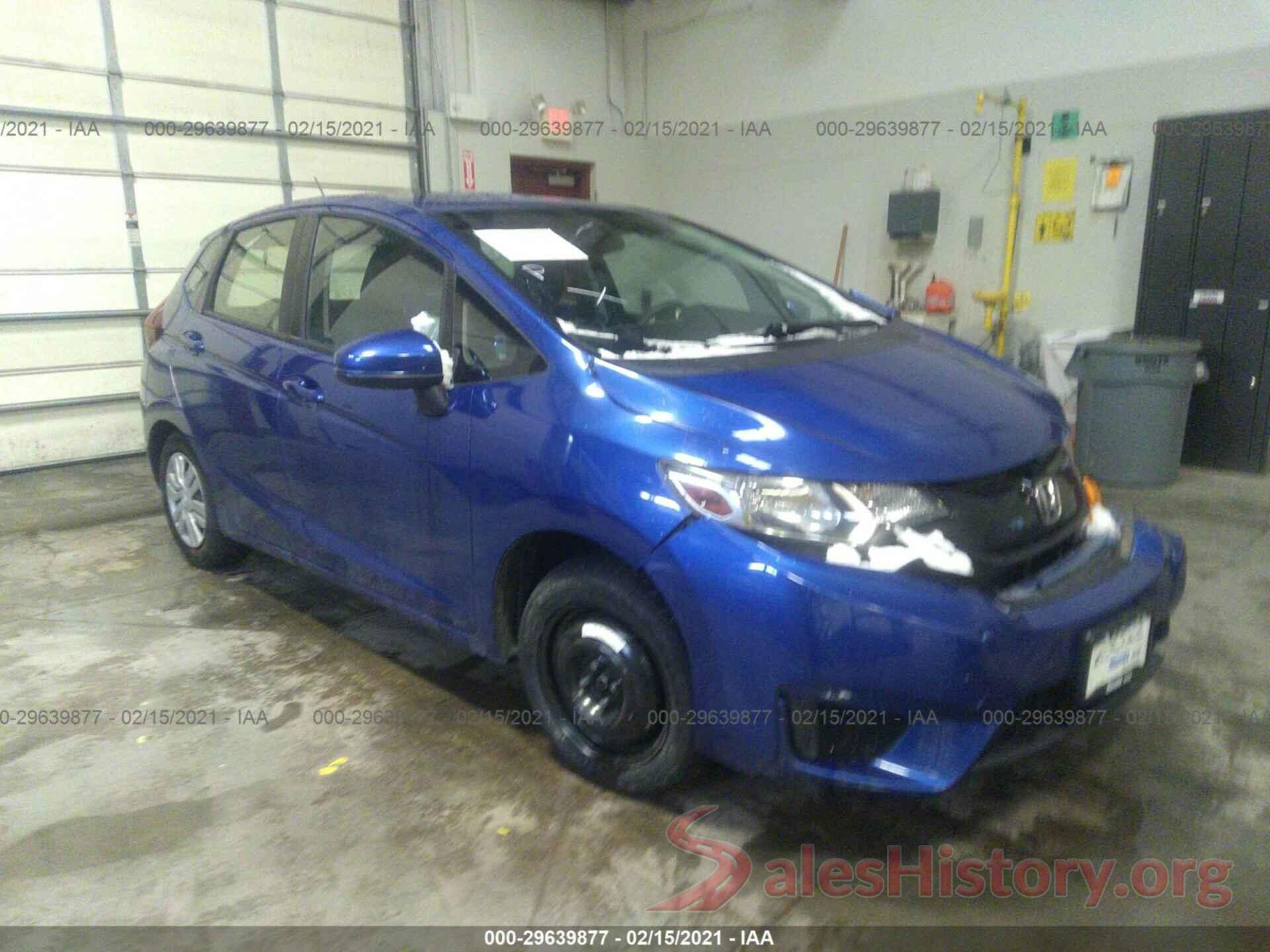 JHMGK5H5XGX015952 2016 HONDA FIT