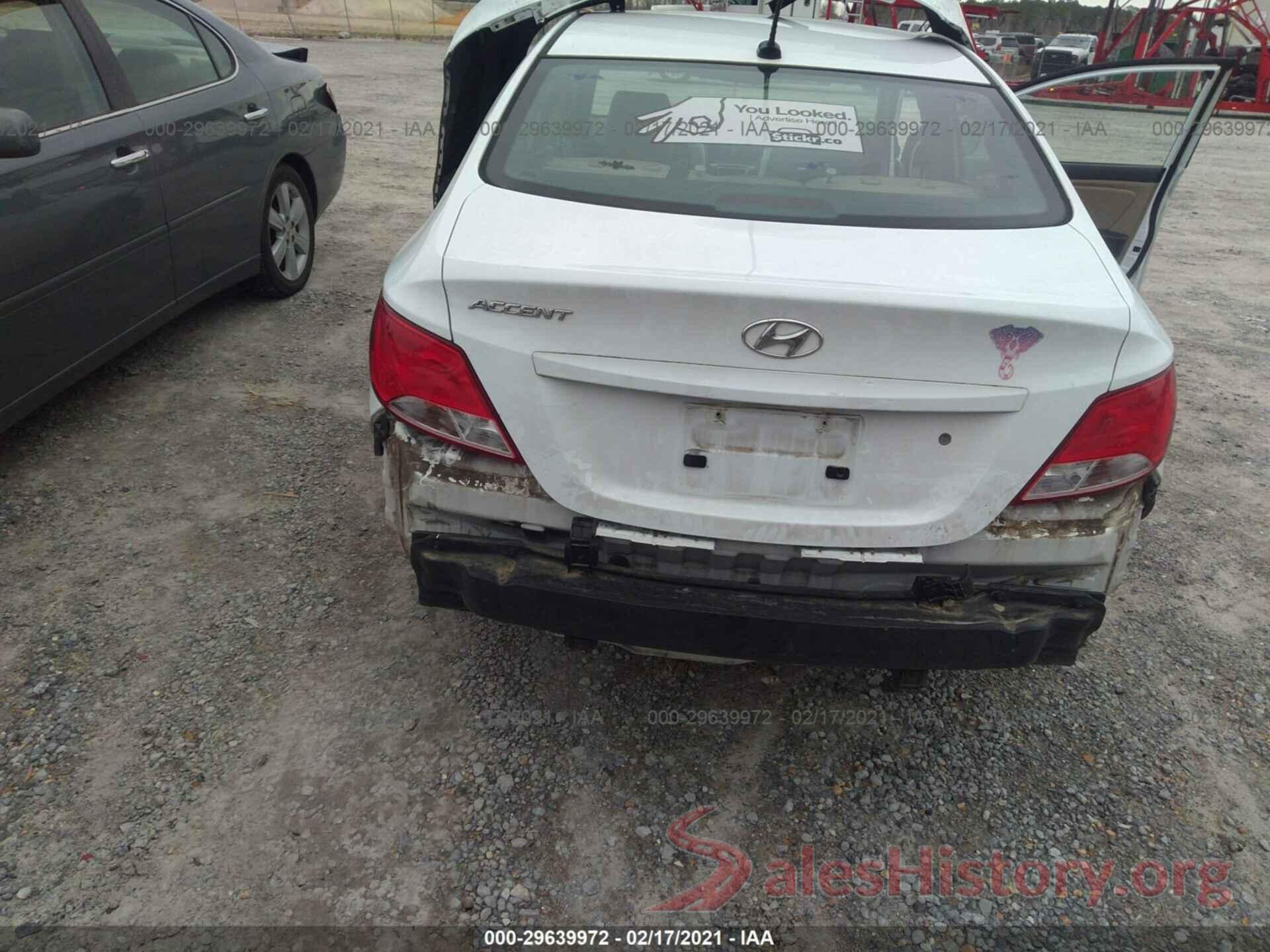 KMHCT4AE5GU164512 2016 HYUNDAI ACCENT