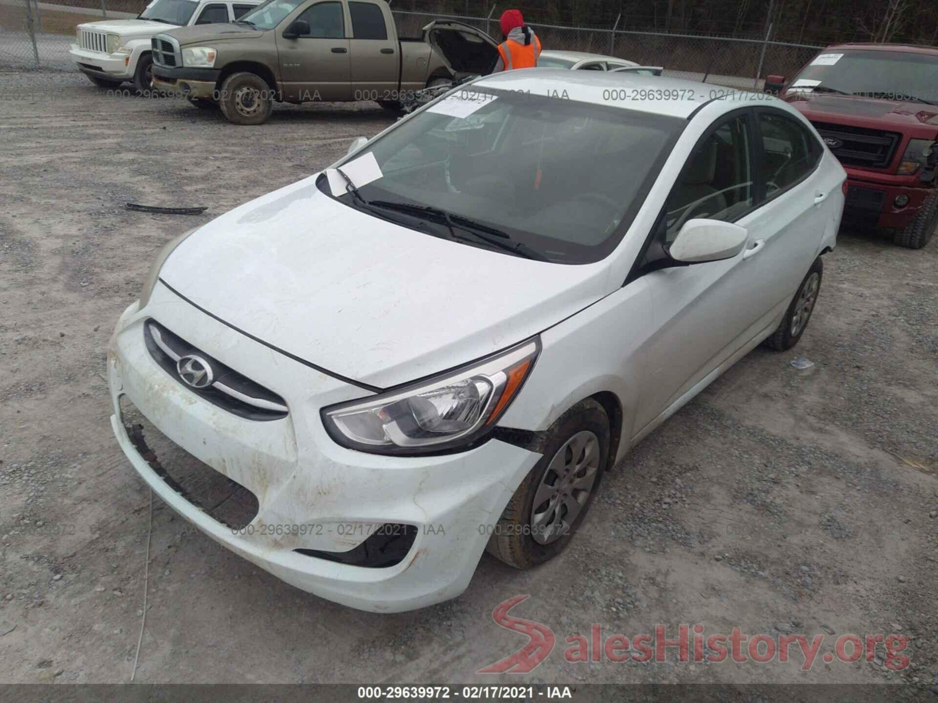 KMHCT4AE5GU164512 2016 HYUNDAI ACCENT