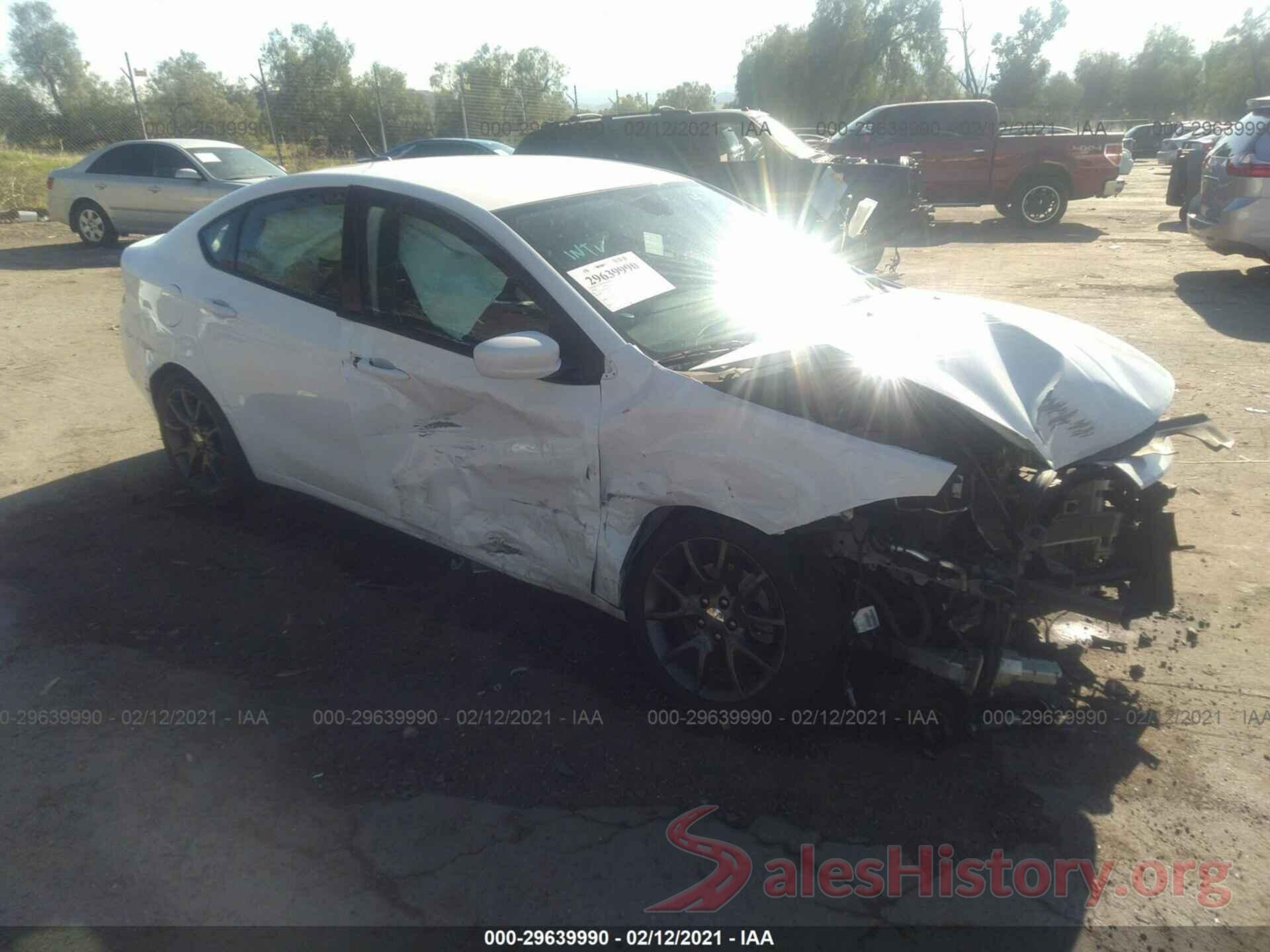 1C3CDFAA8GD728233 2016 DODGE DART