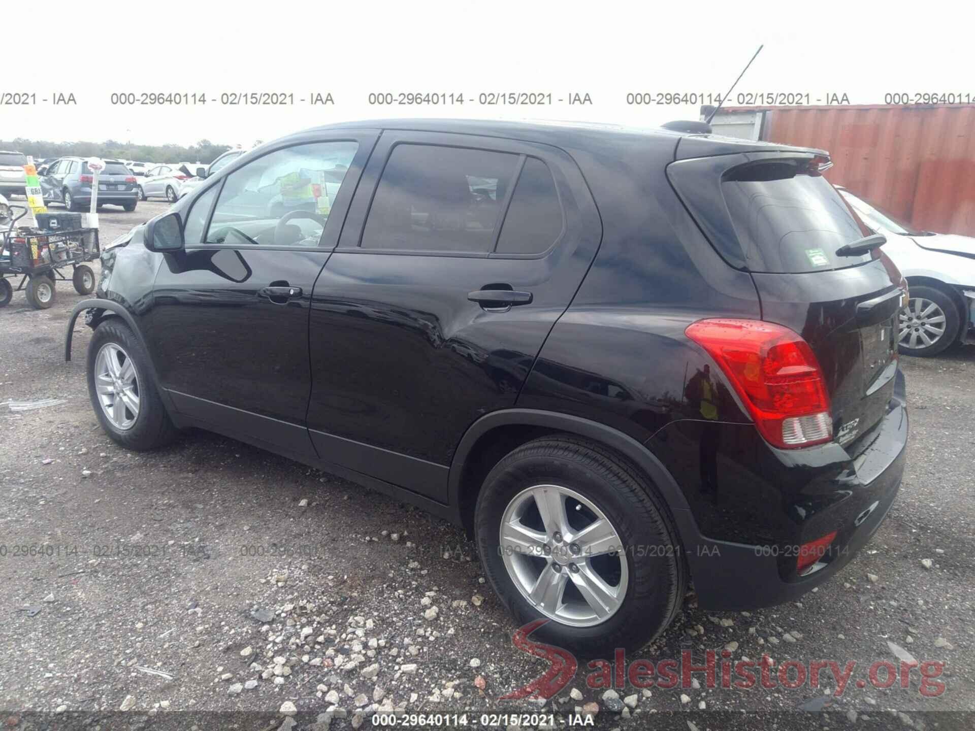 3GNCJKSB6KL301518 2019 CHEVROLET TRAX