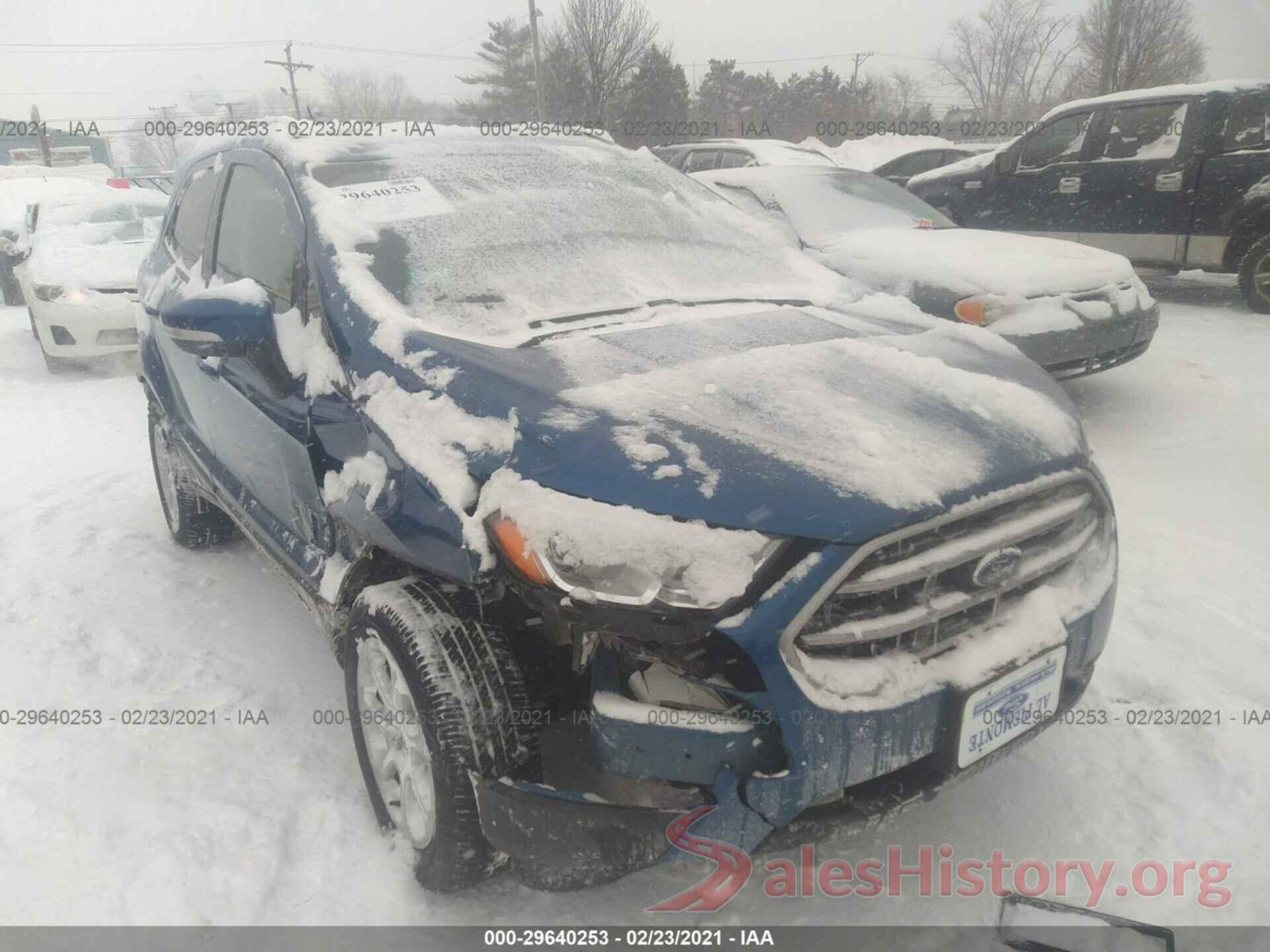 MAJ3S2GE2KC275669 2019 FORD ECOSPORT