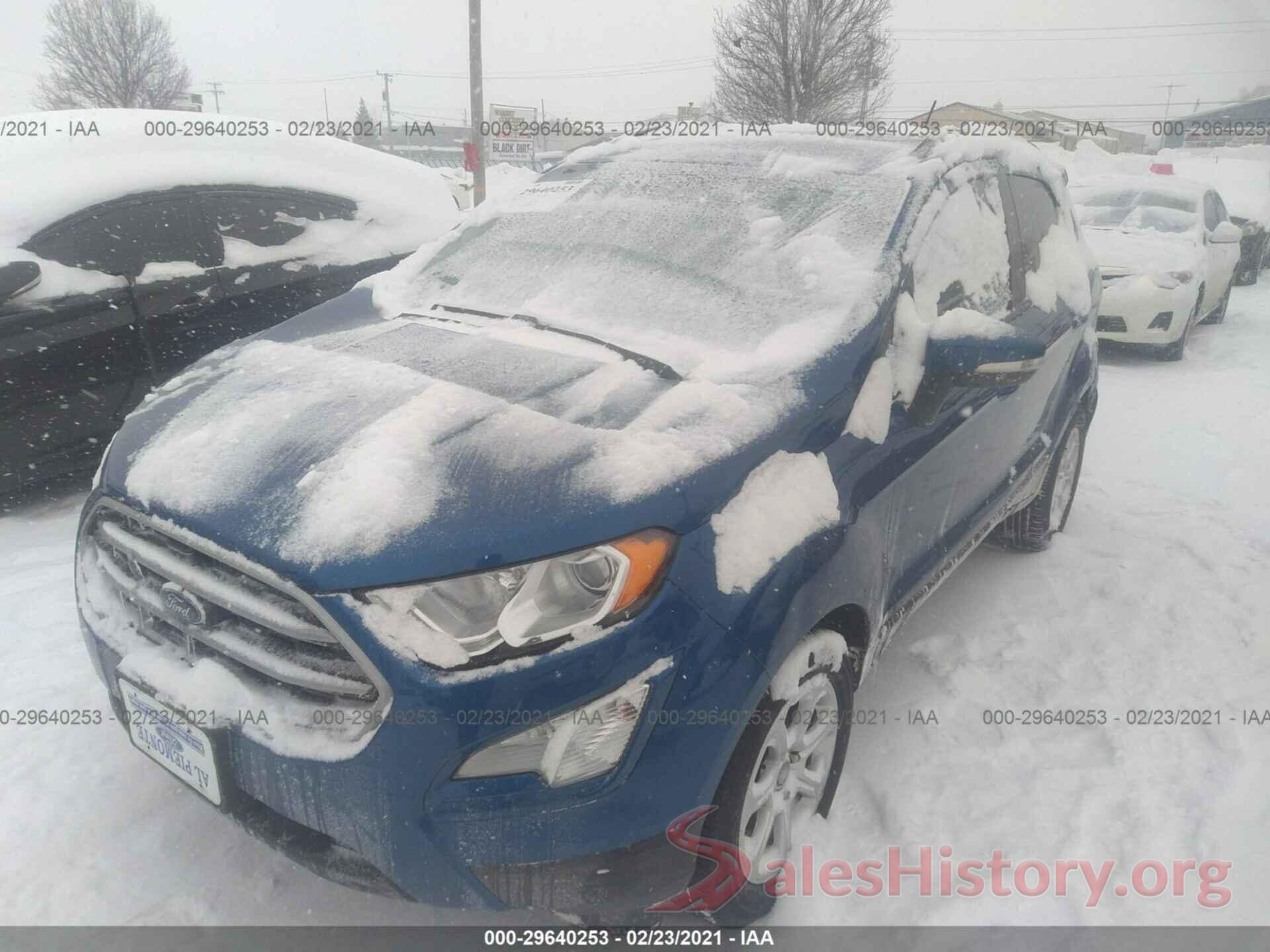 MAJ3S2GE2KC275669 2019 FORD ECOSPORT