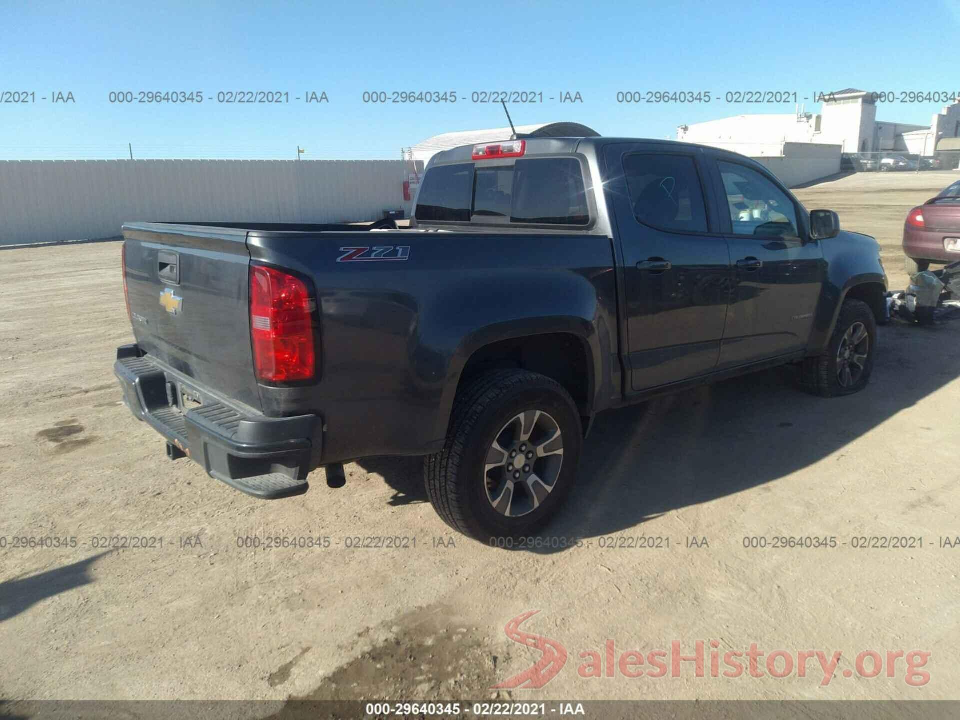 1GCGSDE36G1244565 2016 CHEVROLET COLORADO