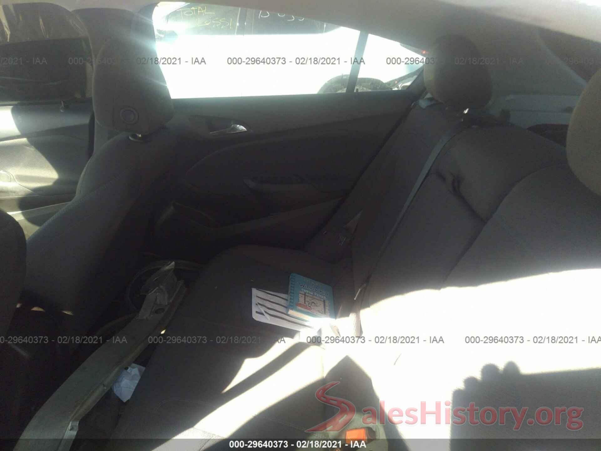 3G1BE6SM5KS556001 2019 CHEVROLET CRUZE