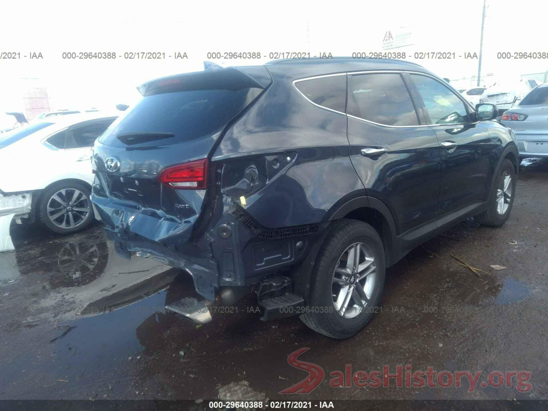 5NMZU3LB9HH025016 2017 HYUNDAI SANTA FE SPORT