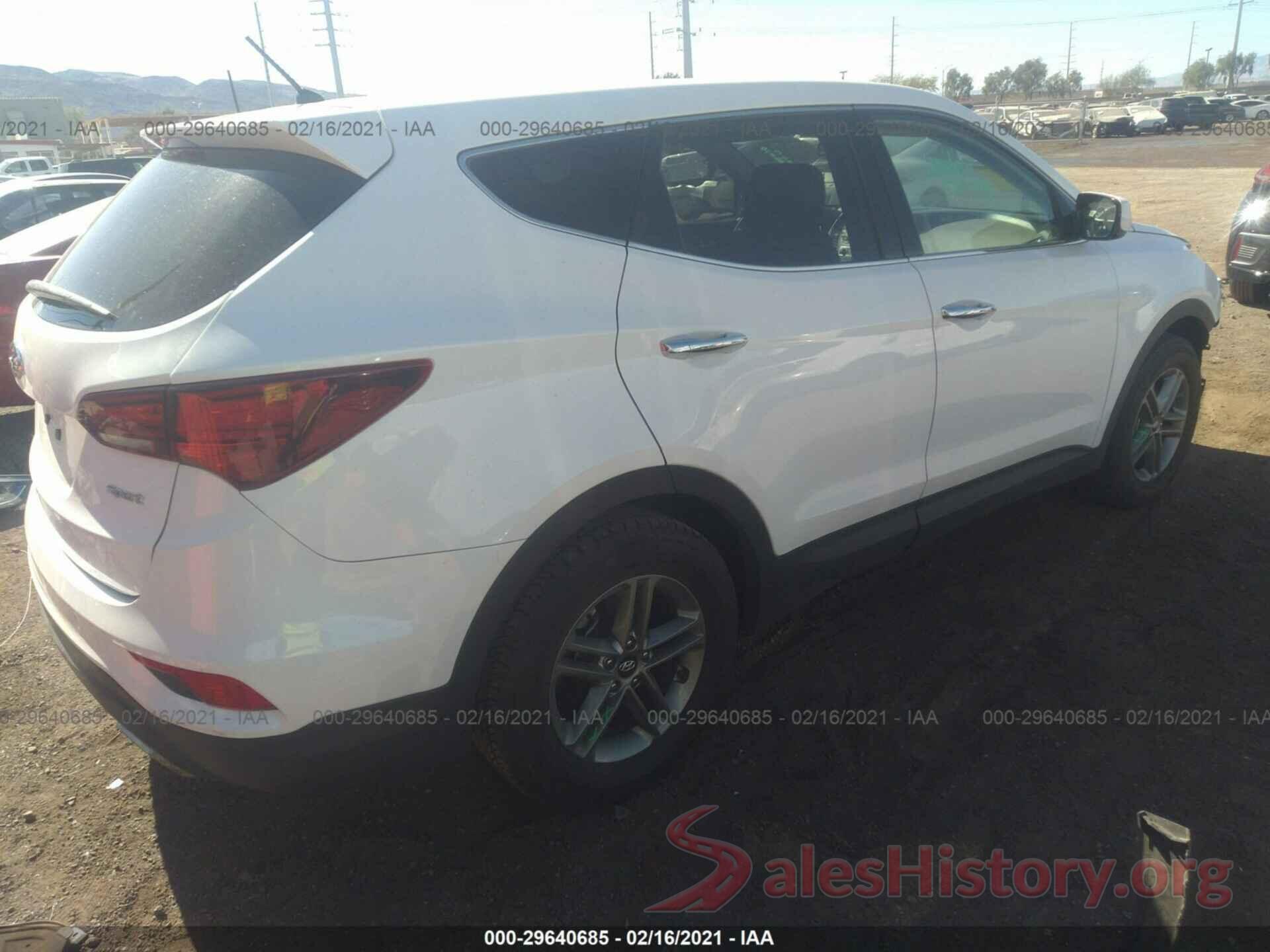 5NMZT3LB9JH081059 2018 HYUNDAI SANTA FE SPORT