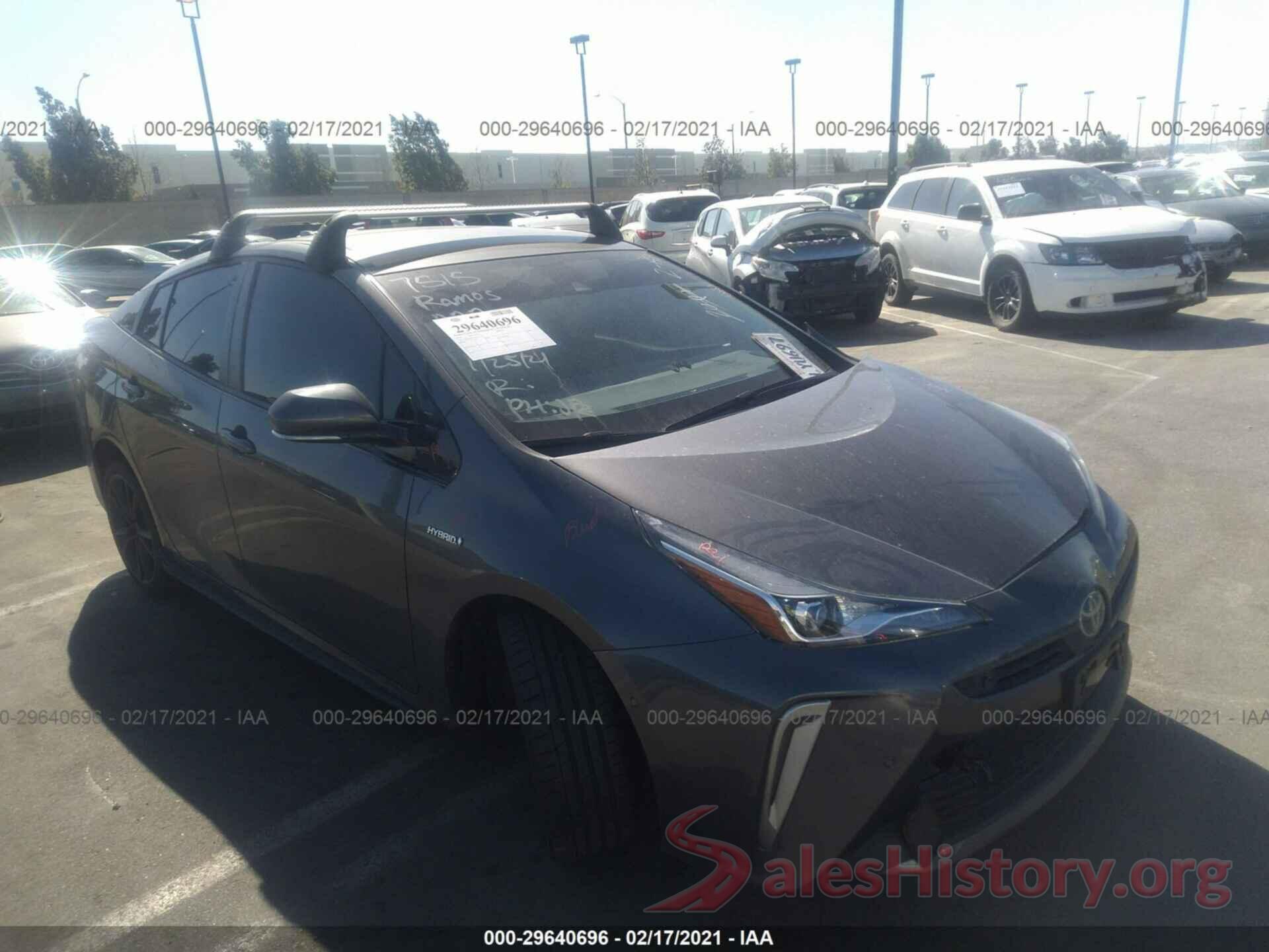 JTDKARFUXK3093275 2019 TOYOTA PRIUS