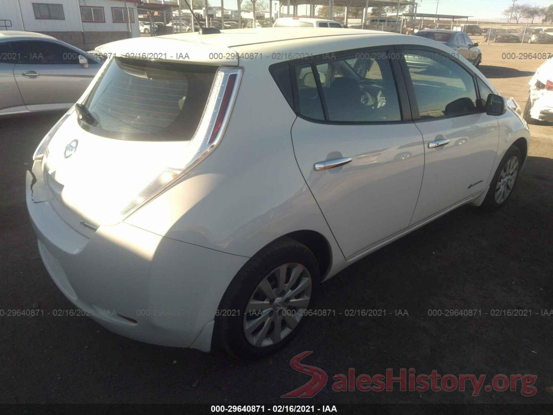 1N4AZ0CP2GC311088 2016 NISSAN LEAF