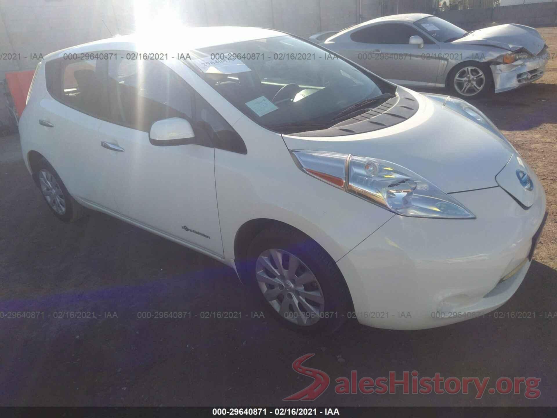 1N4AZ0CP2GC311088 2016 NISSAN LEAF